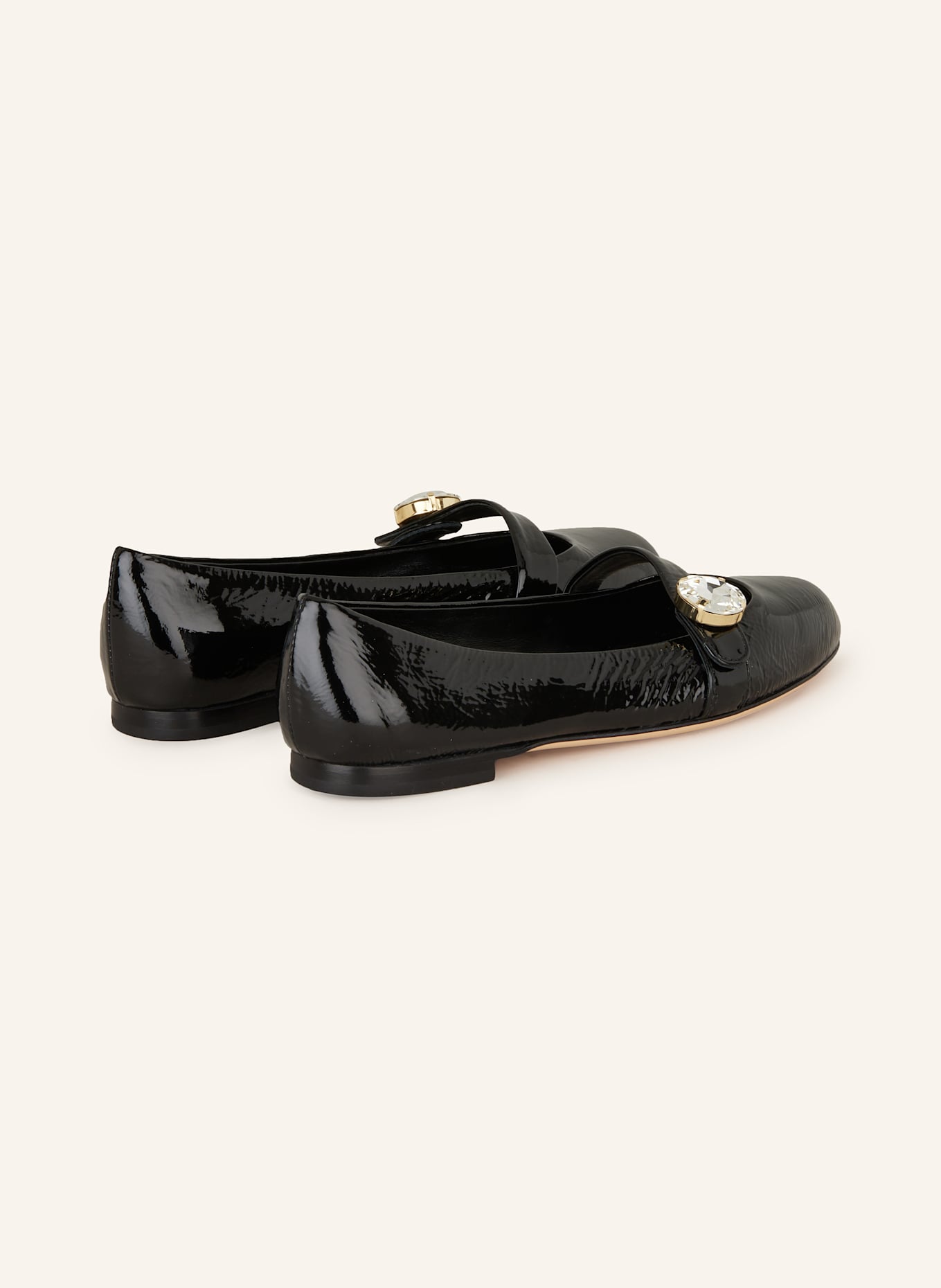 AGL Mary-Jane-Ballerinas MILLY PRECIOUS: SCHWARZ (Bild 2)