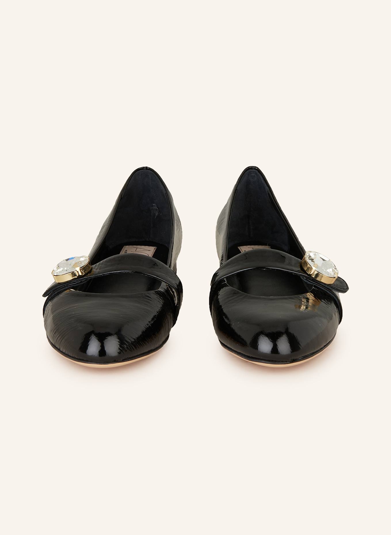 AGL Mary-Jane-Ballerinas MILLY PRECIOUS: SCHWARZ (Bild 3)