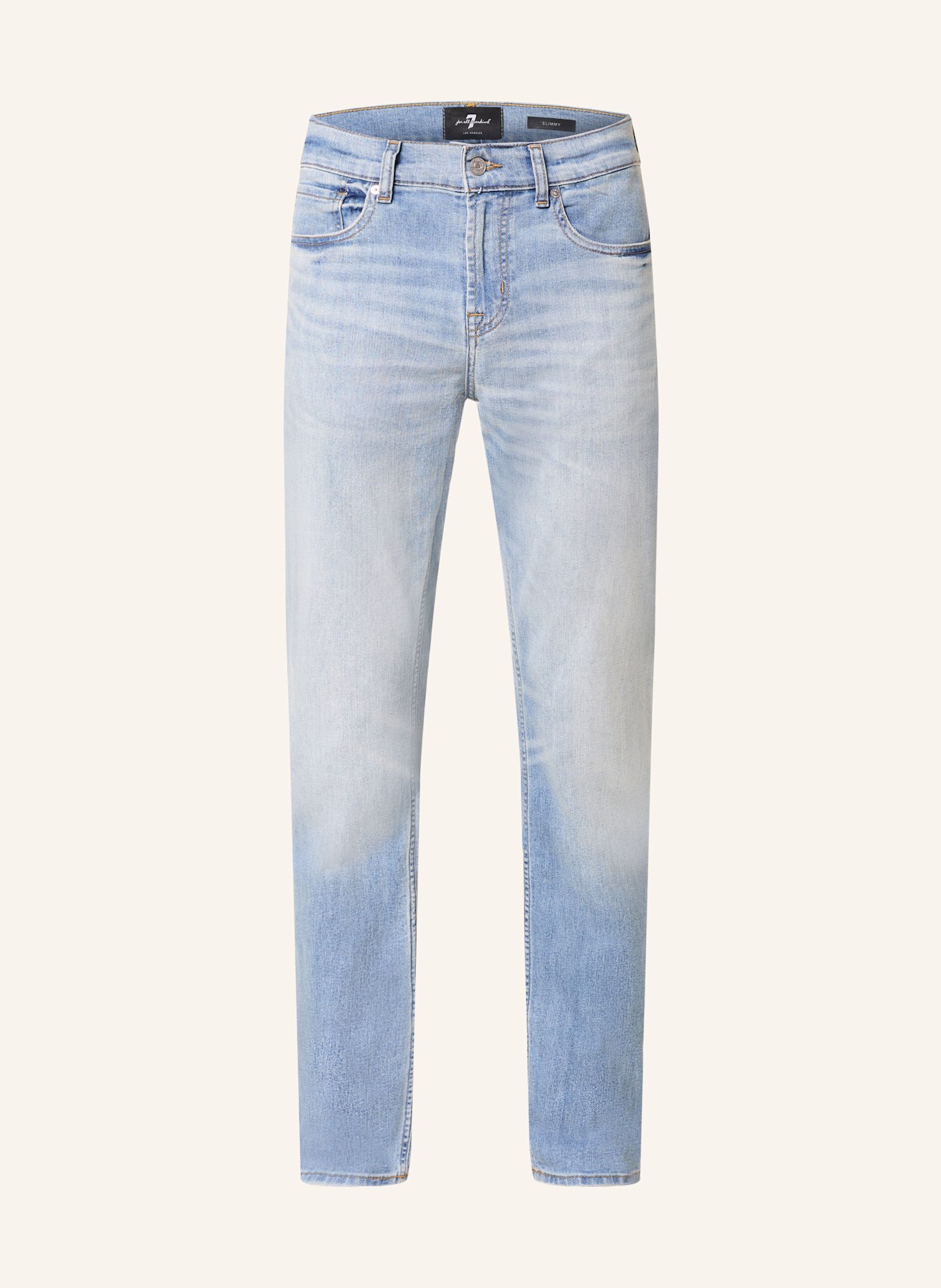 7 for all mankind Jeans SLIMMY Slim Straight Fit, Farbe: LIGHT BLUE (Bild 1)