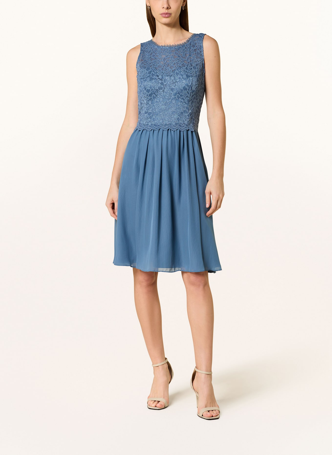 Suddenly Princess Cockteilkleid mit Spitze: BLAUGRAU