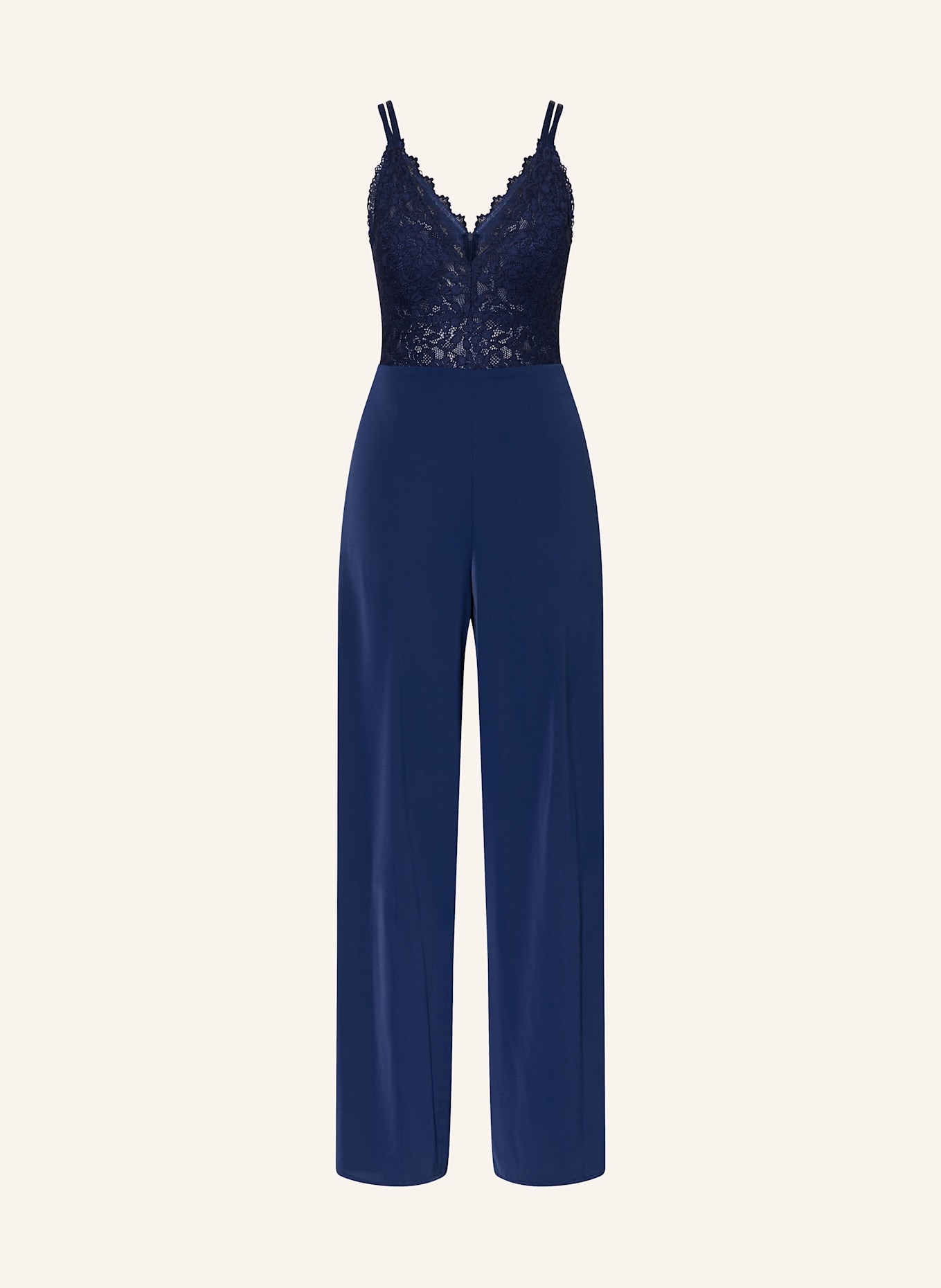 Suddenly Princess Jumpsuit mit Spitze: DUNKELBLAU