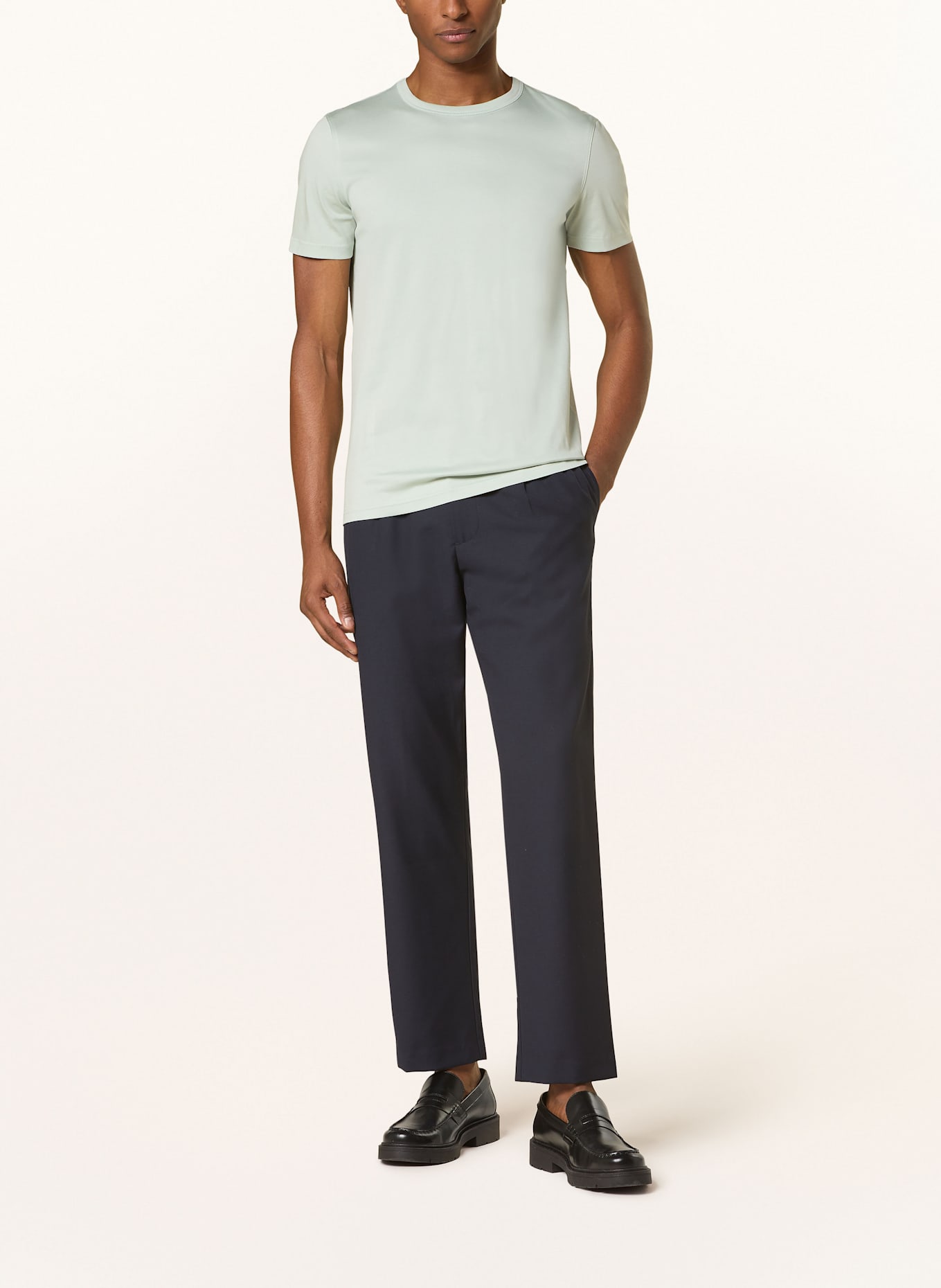 MOS MOSH Gallery Tričko PERRY CRUNCH: SVĚTLE ZELENÁ