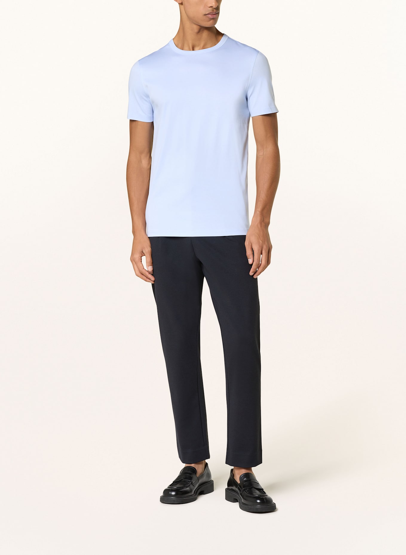 MOS MOSH Gallery Tričko PERRY CRUNCH: TMAVĚ MODRÁ