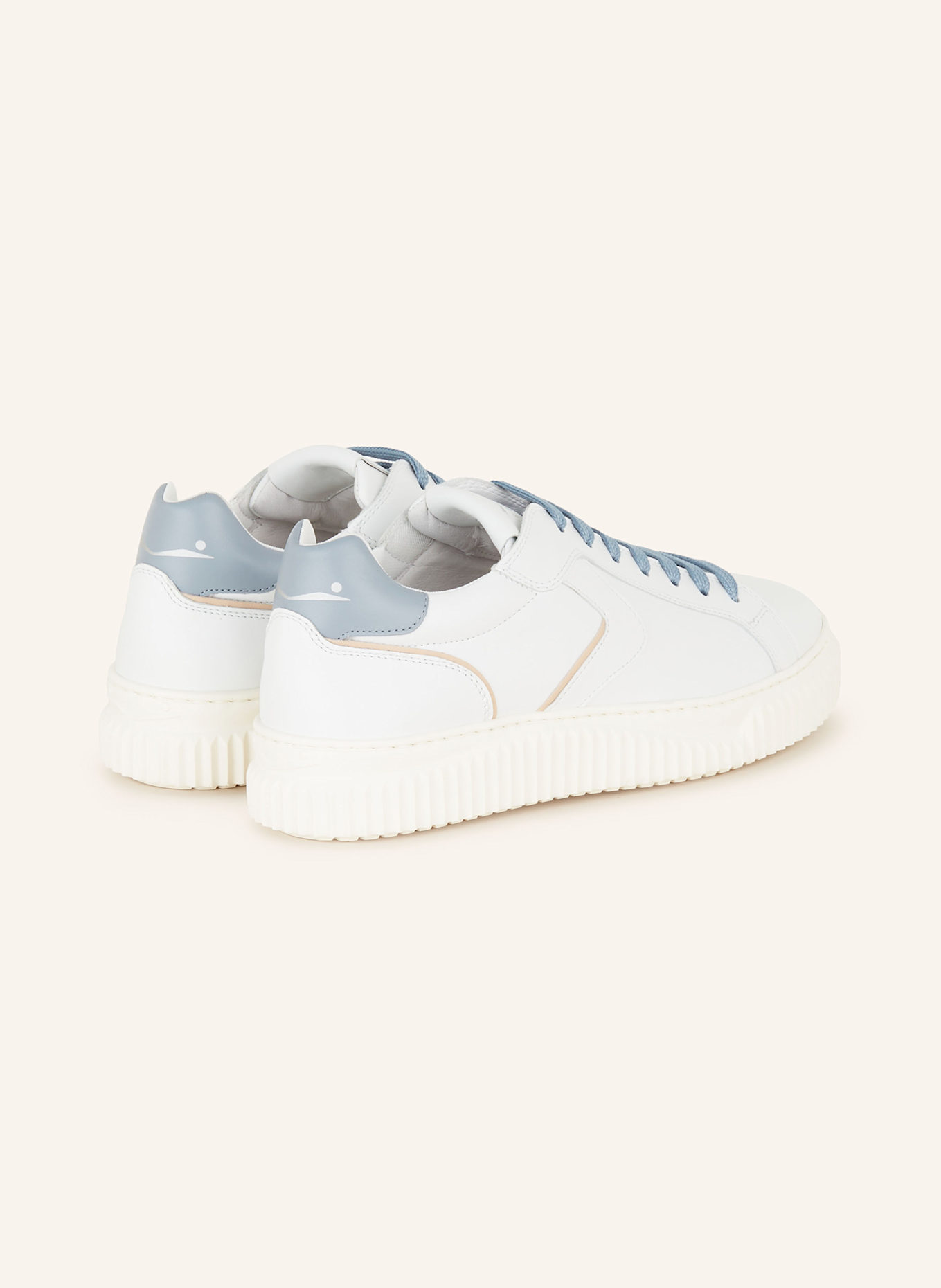 VOILE BLANCHE Sneaker LIPARI: WEISS / BLAU