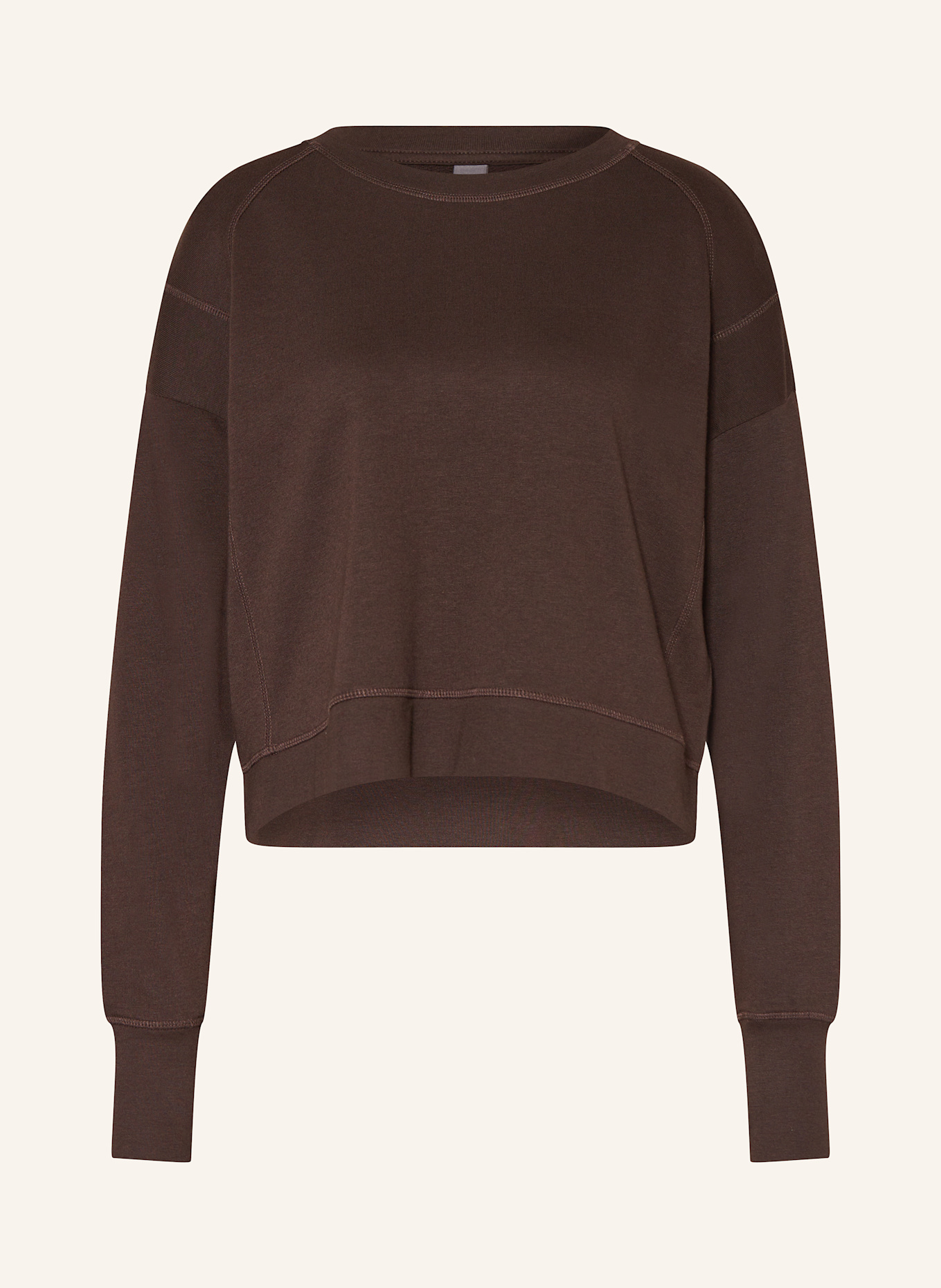 Sweaty Betty Sweatshirt AFTER CLASS, Farbe: DUNKELBRAUN (Bild 1)