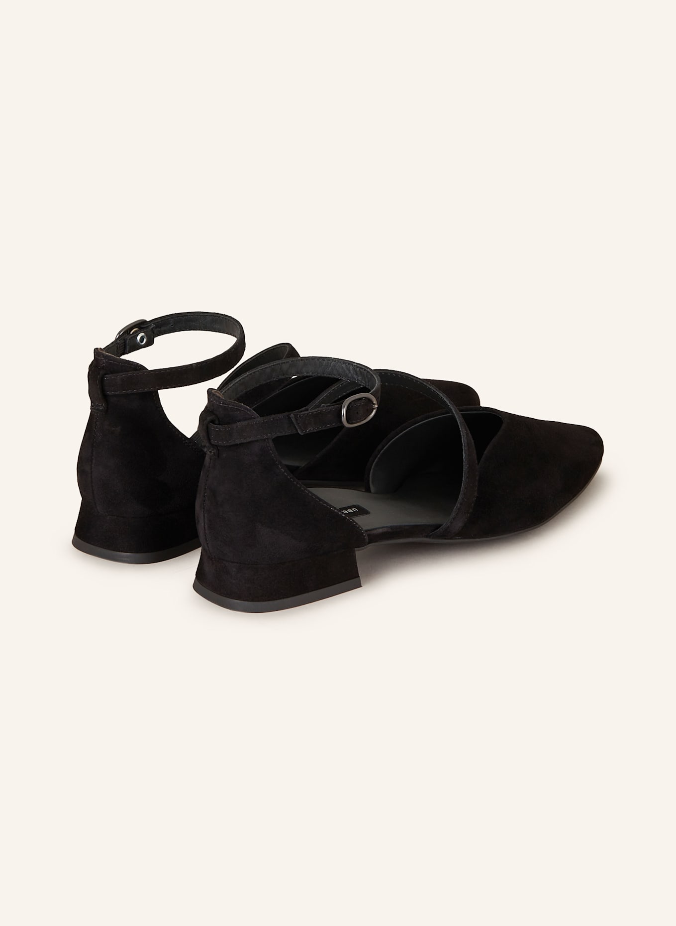 paul green Mary-Jane-Ballerinas: SCHWARZ