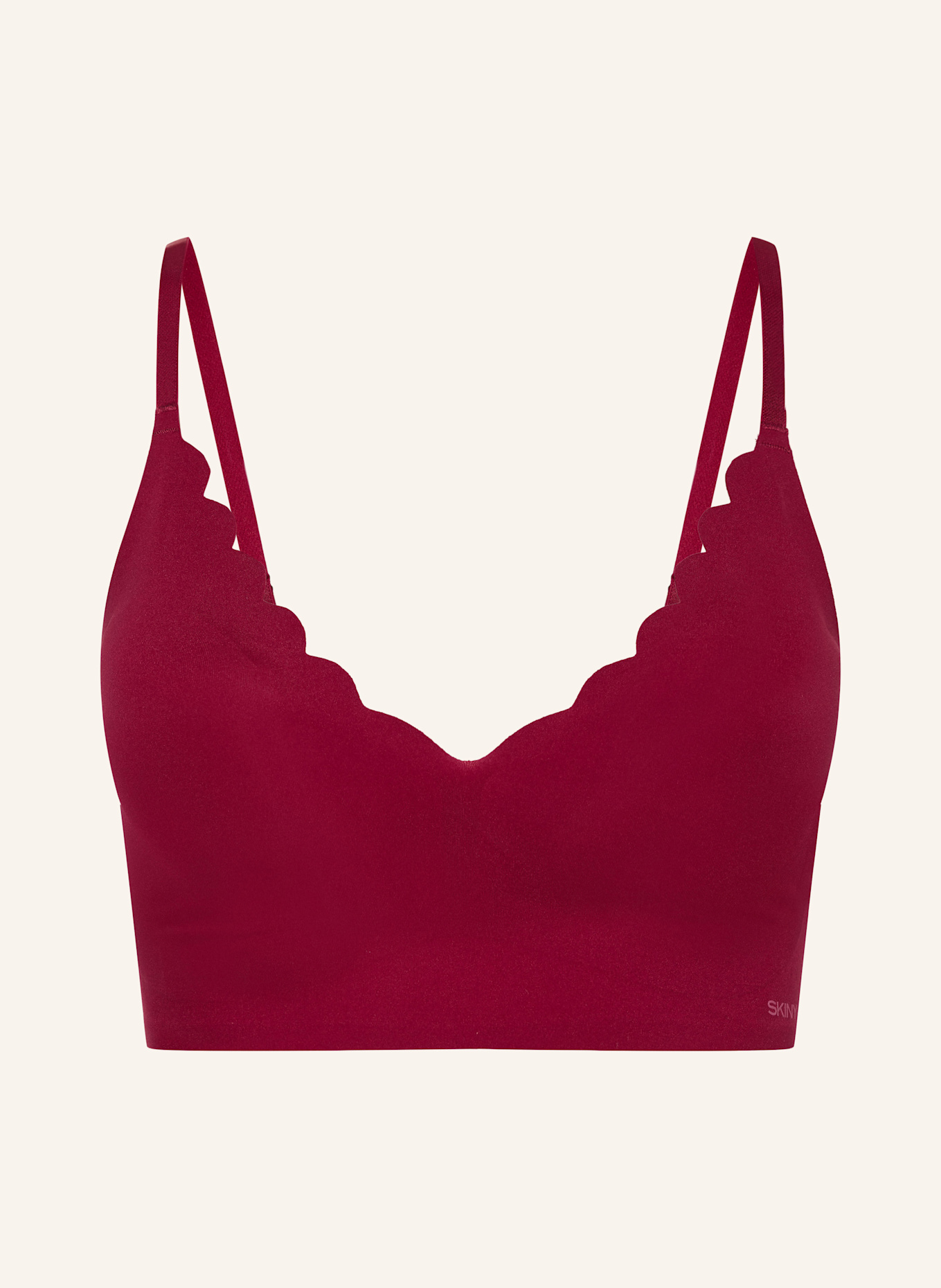 Skiny Bustier EVERY DAY IN MICRO ESSENTIALS: DUNKELROT