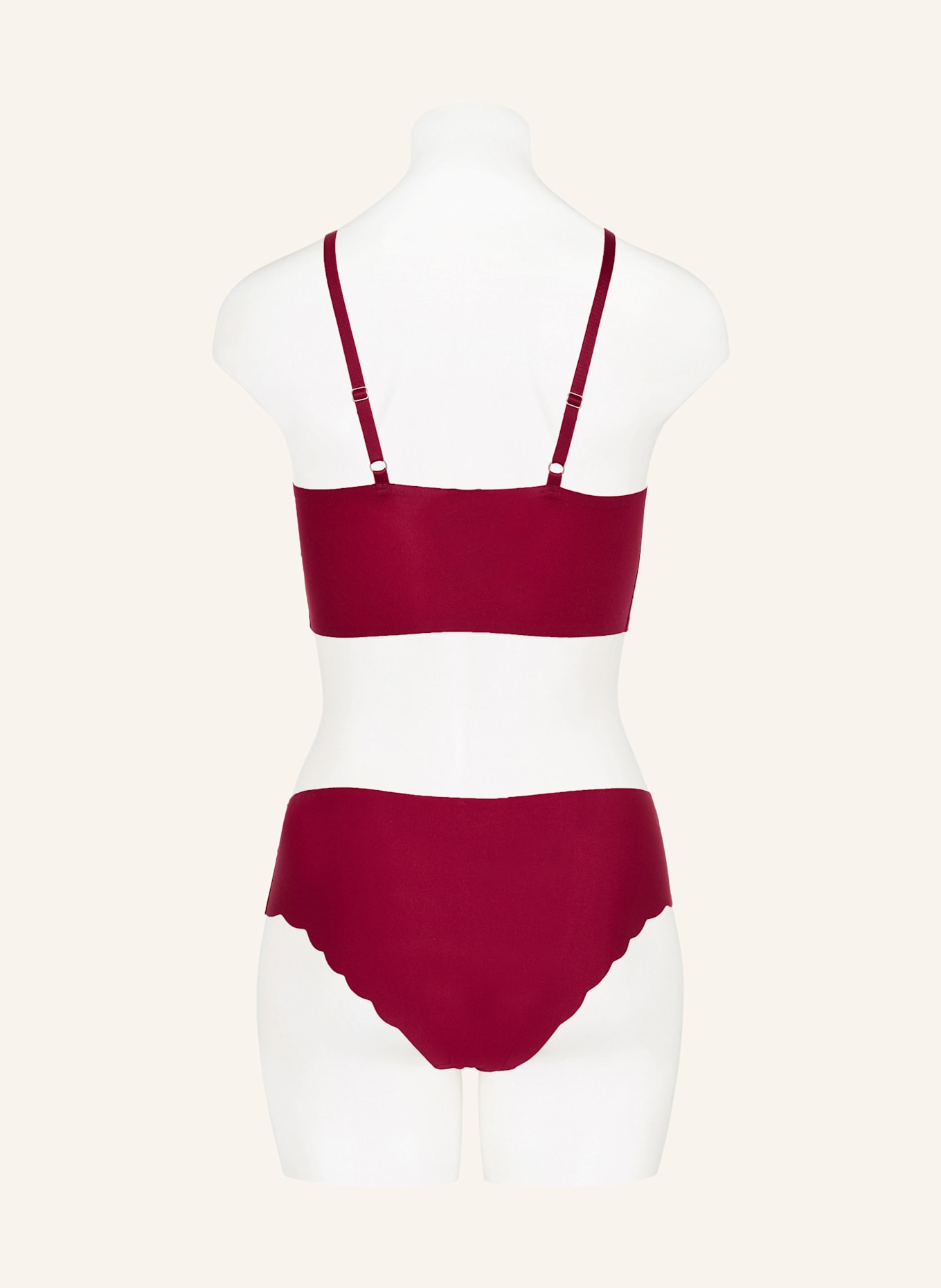 Skiny Bustier EVERY DAY IN MICRO ESSENTIALS: DUNKELROT