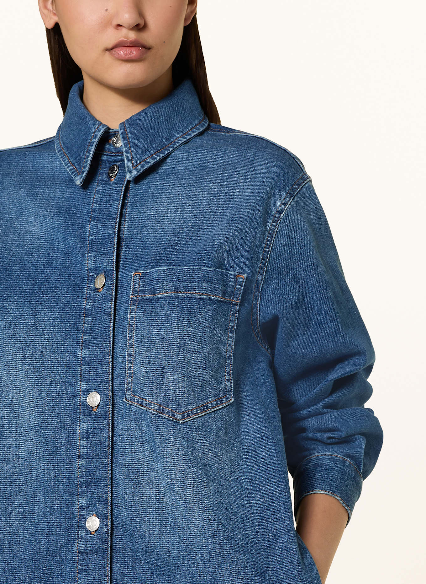 Marc O'Polo Jeanskleid: 065 Cashmere soft blue wash