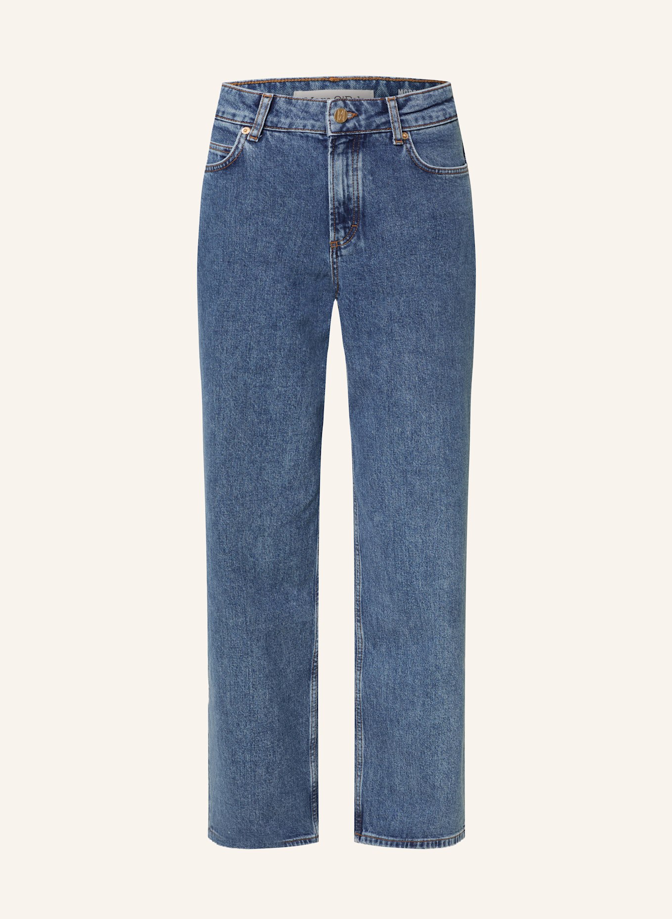 Marc O'Polo Flared Jeans: 017 Deep mid blue wash