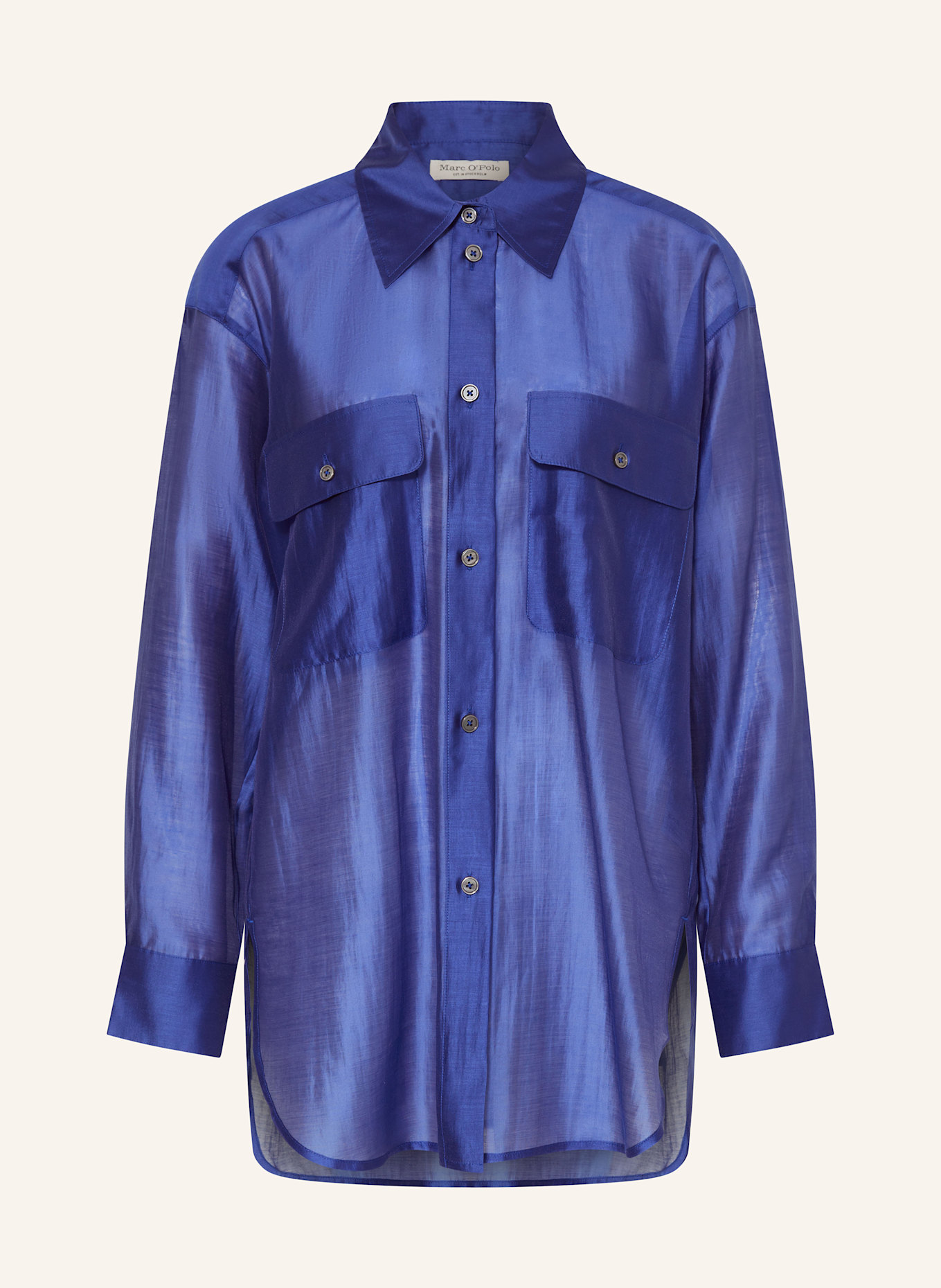 Marc O'Polo Shirt blouse: BLUE