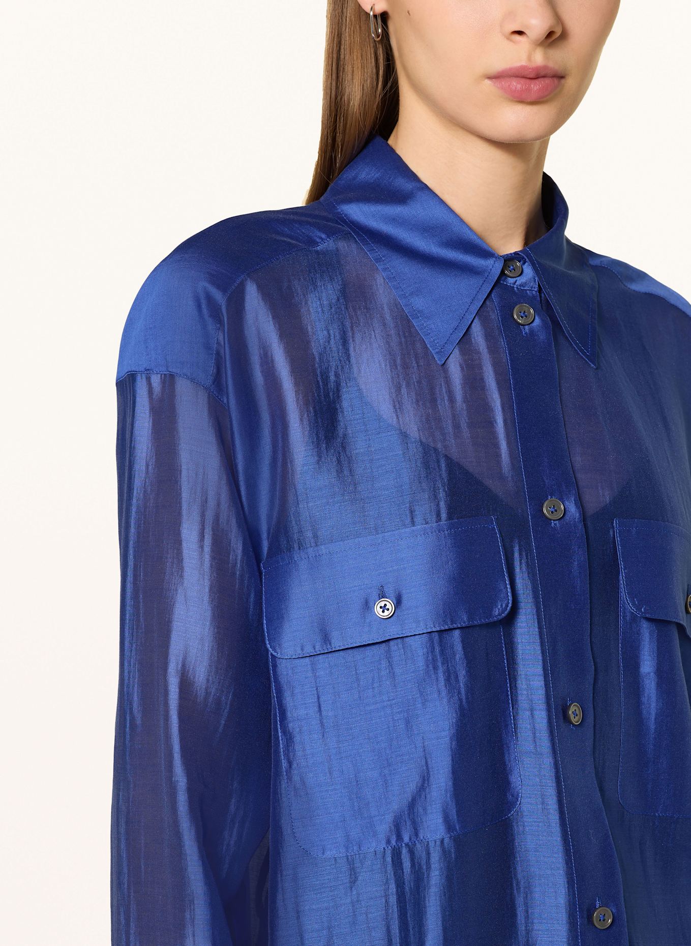 Marc O'Polo Shirt blouse: BLUE