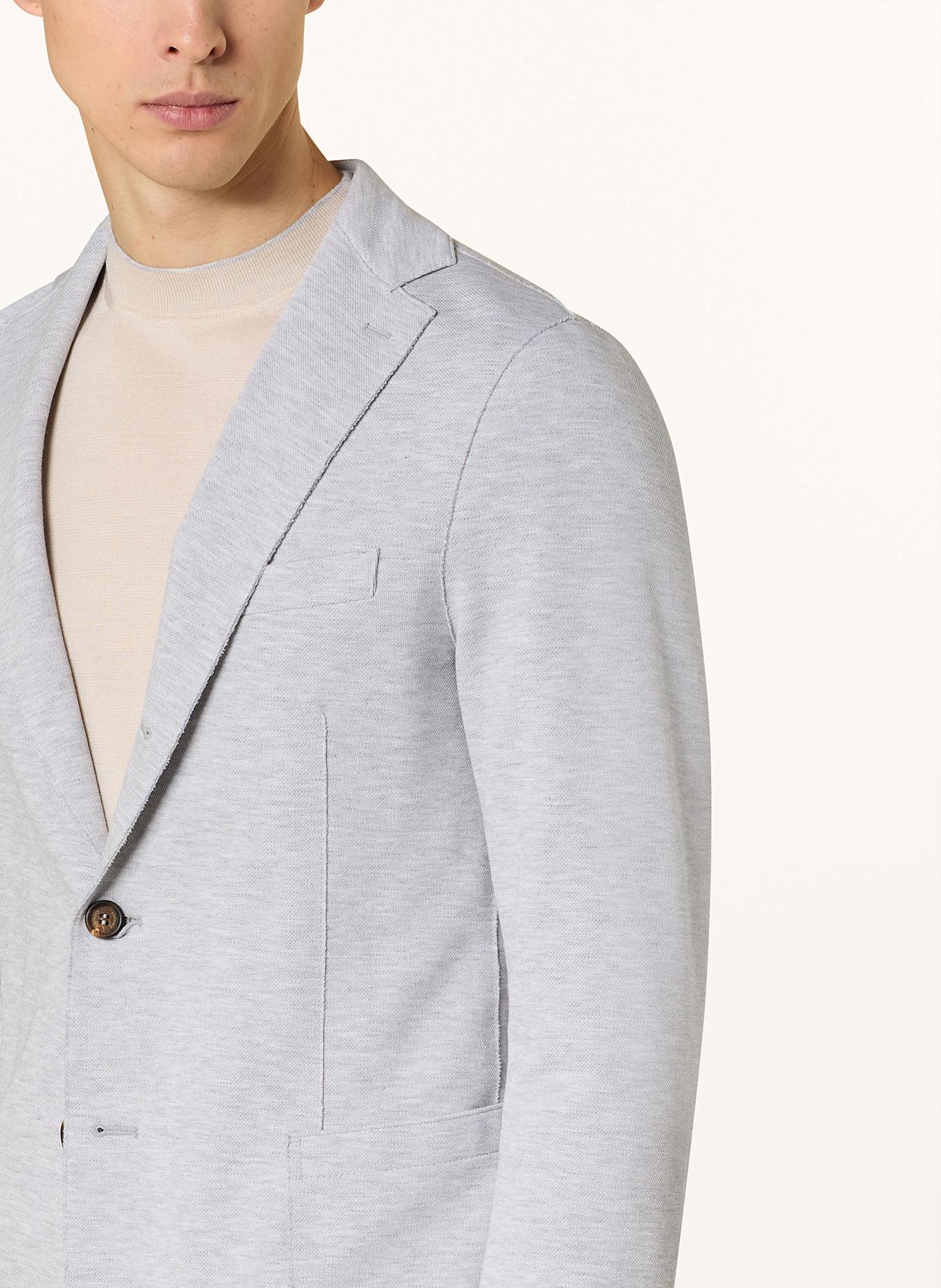 eleventy Sakko Extra Slim Fit: HELLGRAU