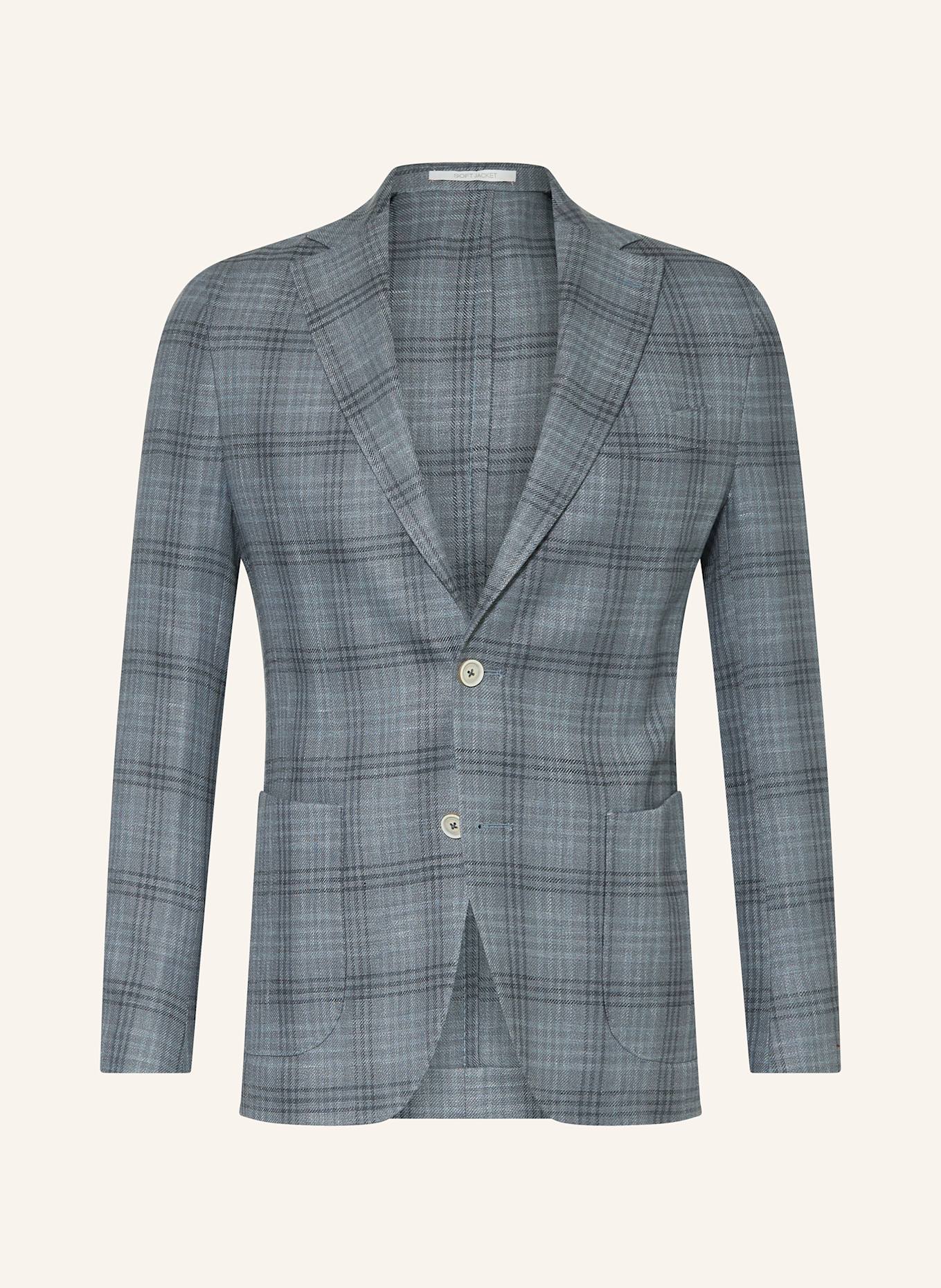 eleventy Marynarka extra slim fit: SZARONIEBIESKI / SZARY / CZIEMNOSZARY