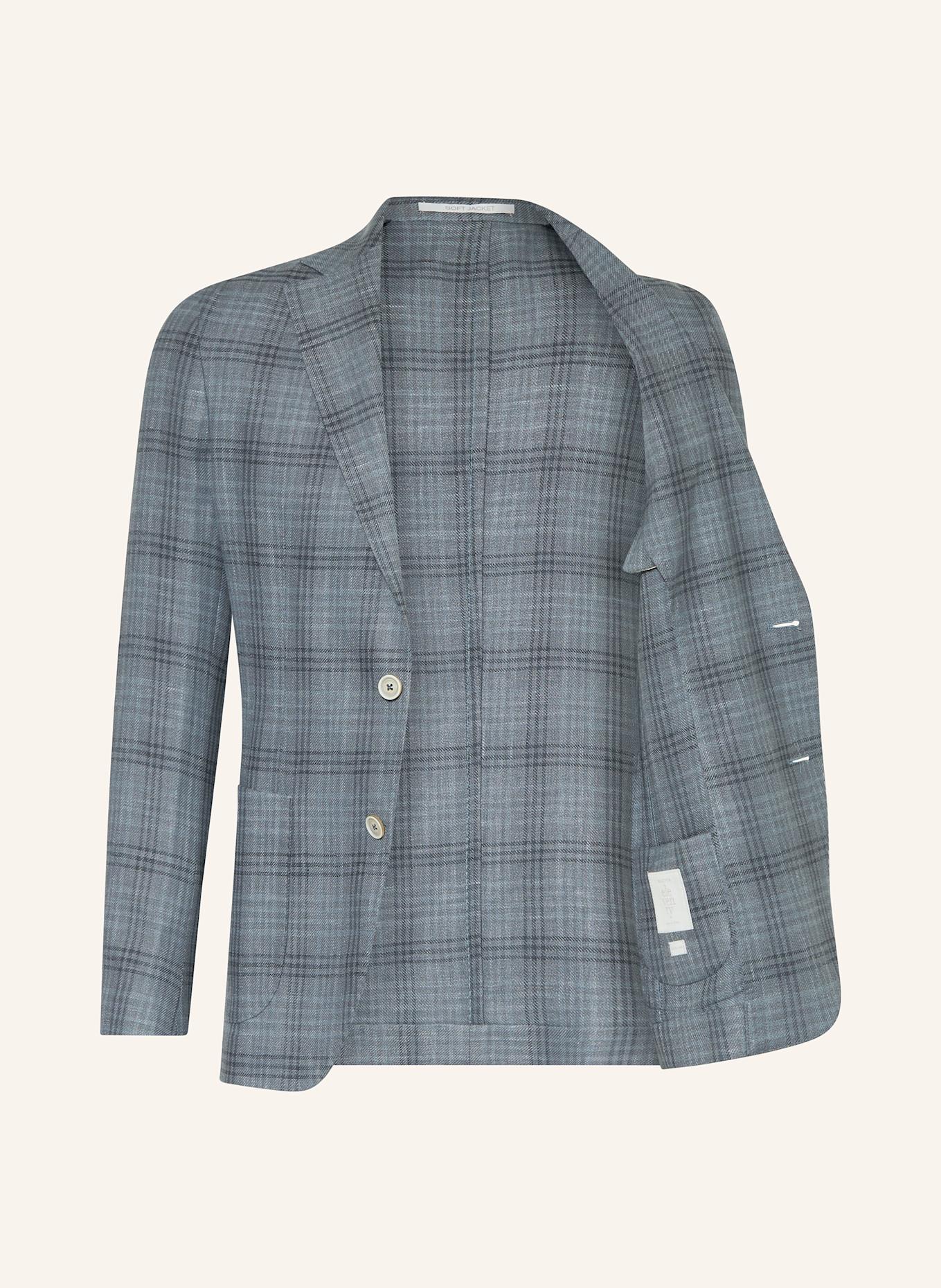 eleventy Marynarka extra slim fit: SZARONIEBIESKI / SZARY / CZIEMNOSZARY