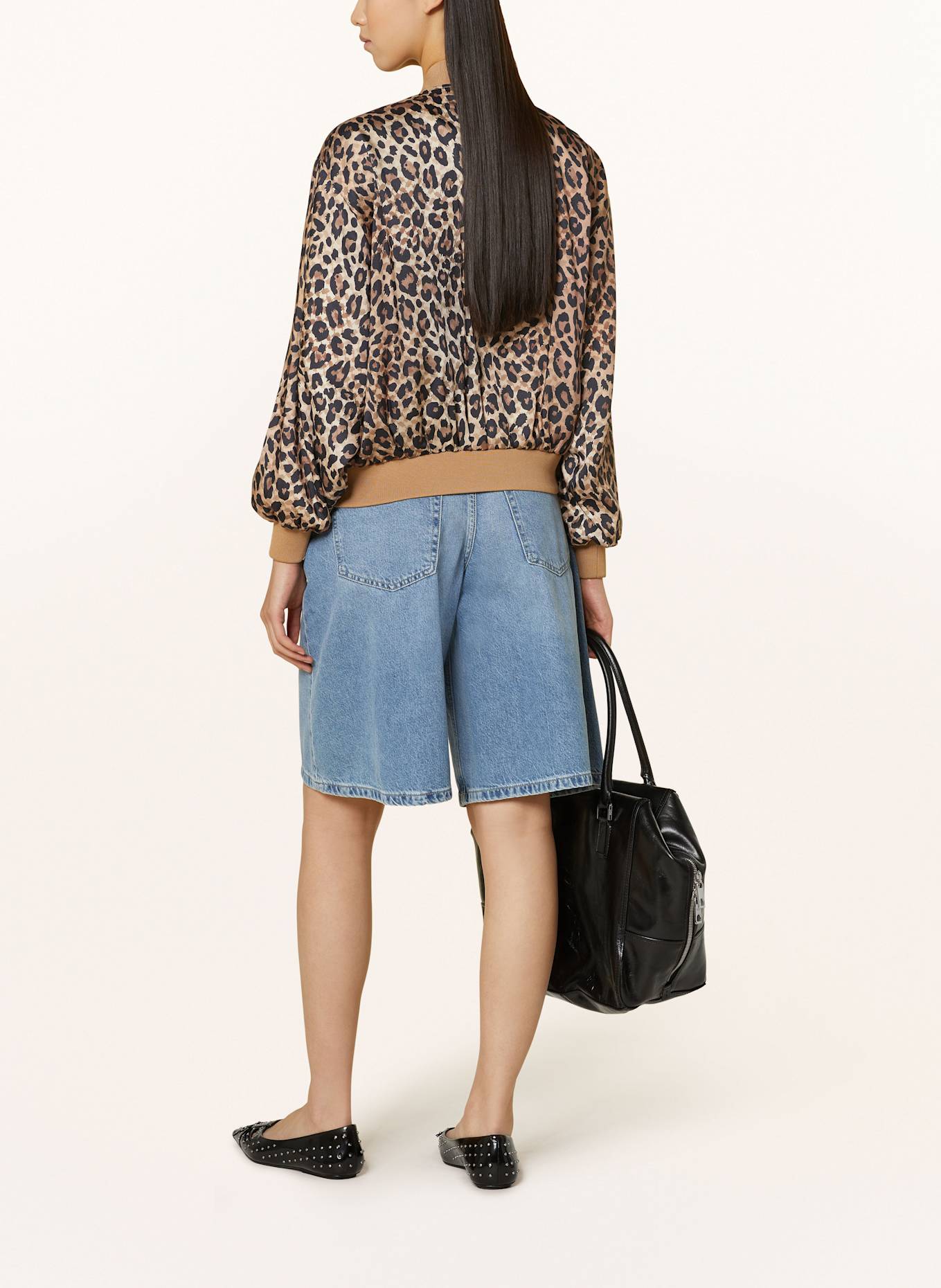 Lala Berlin Blouson JESSA: CREME / BEIGE / SCHWARZ