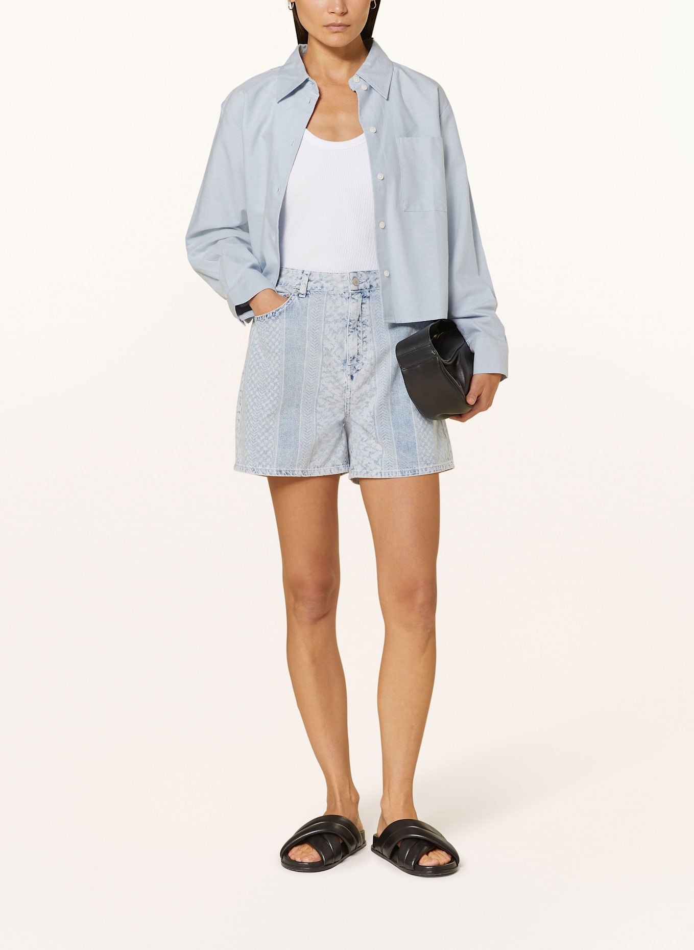 Lala Berlin Jeansshorts PIPPA: LIGHT BLUE