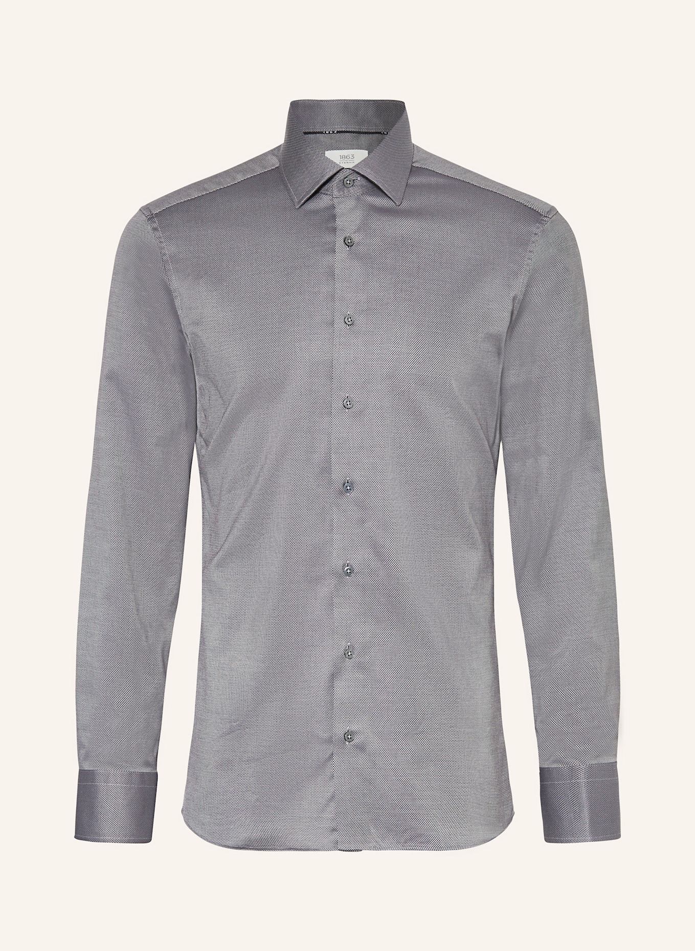 1863 by ETERNA Hemd Slim Fit: DUNKELGRAU