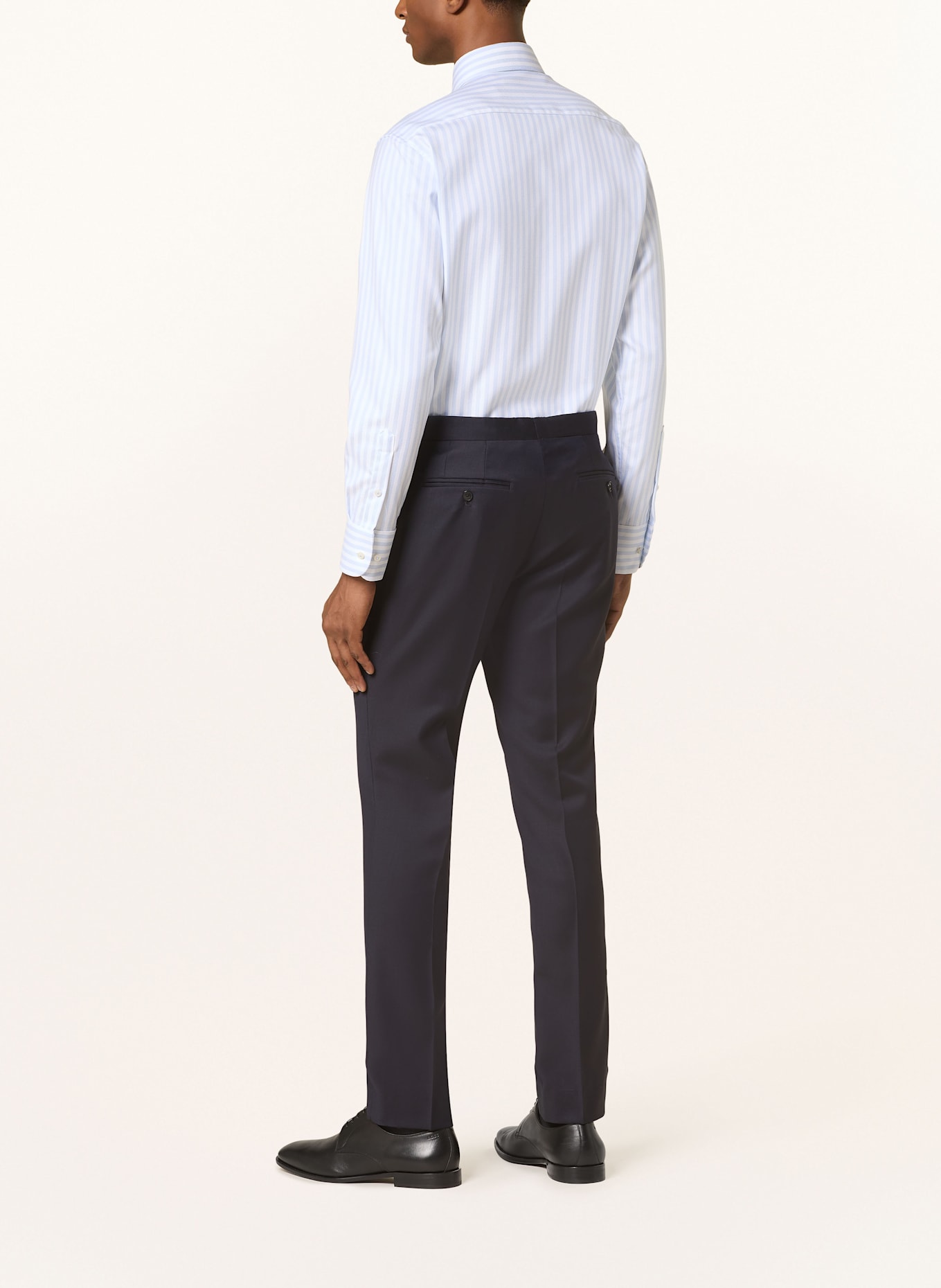 1863 by ETERNA Hemd Modern Fit: HELLBLAU/ WEISS