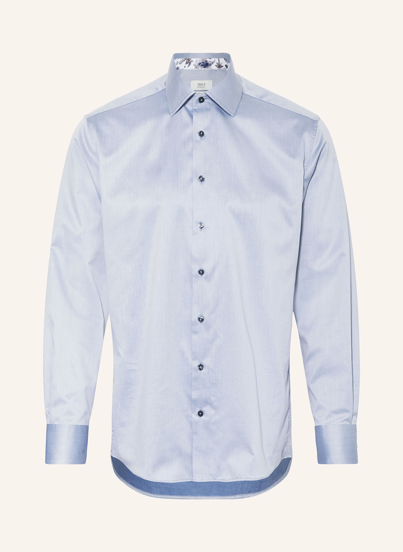 1863 by ETERNA Košile Modern Fit: TMAVĚ MODRÁ