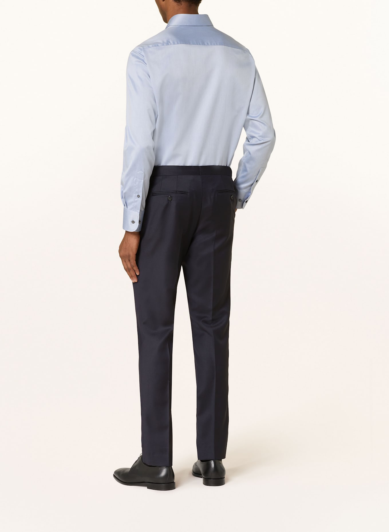 1863 by ETERNA Košile Modern Fit: TMAVĚ MODRÁ