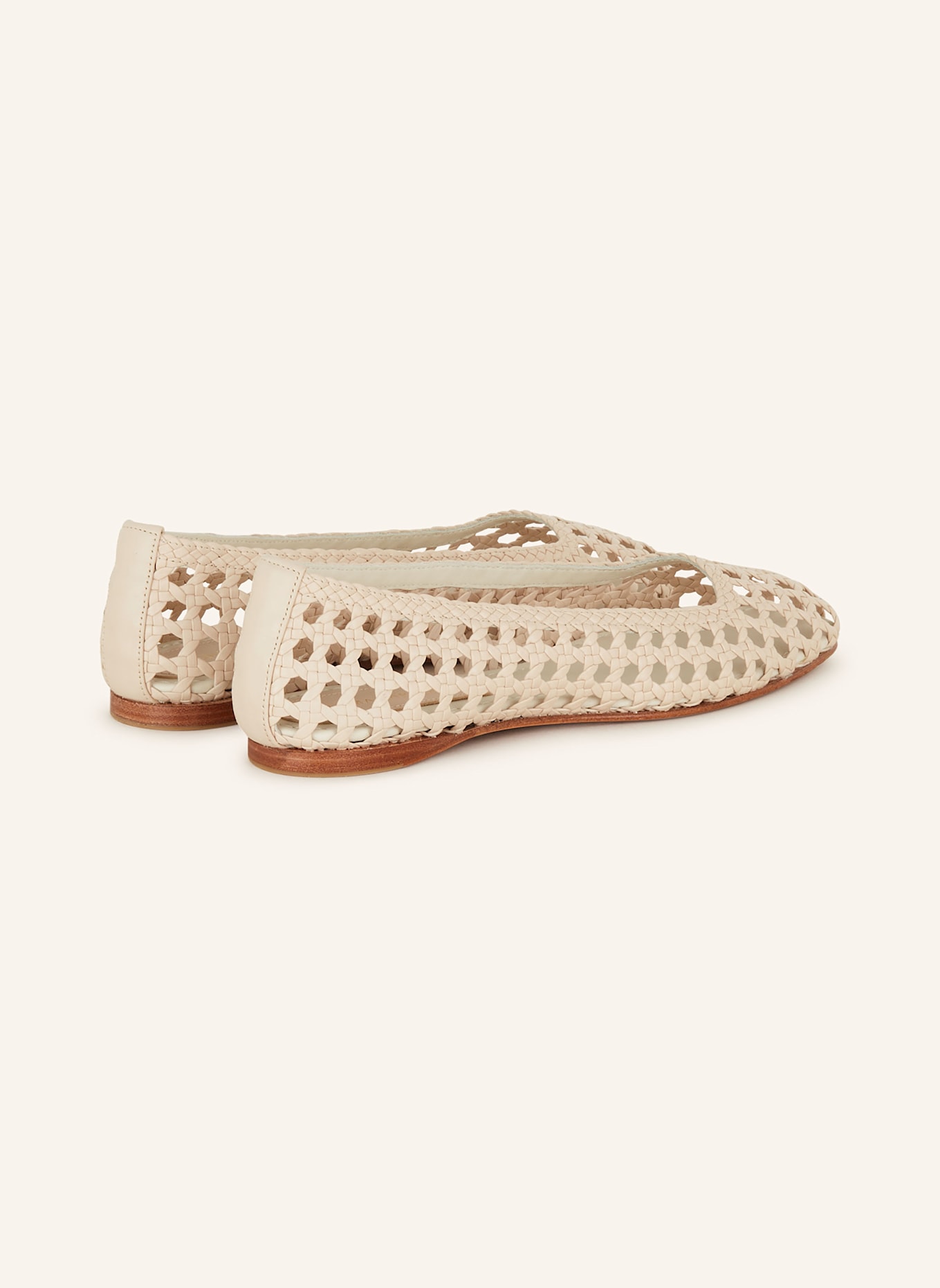 PALOMA BARCELÓ Ballet flats SHELL: CREAM