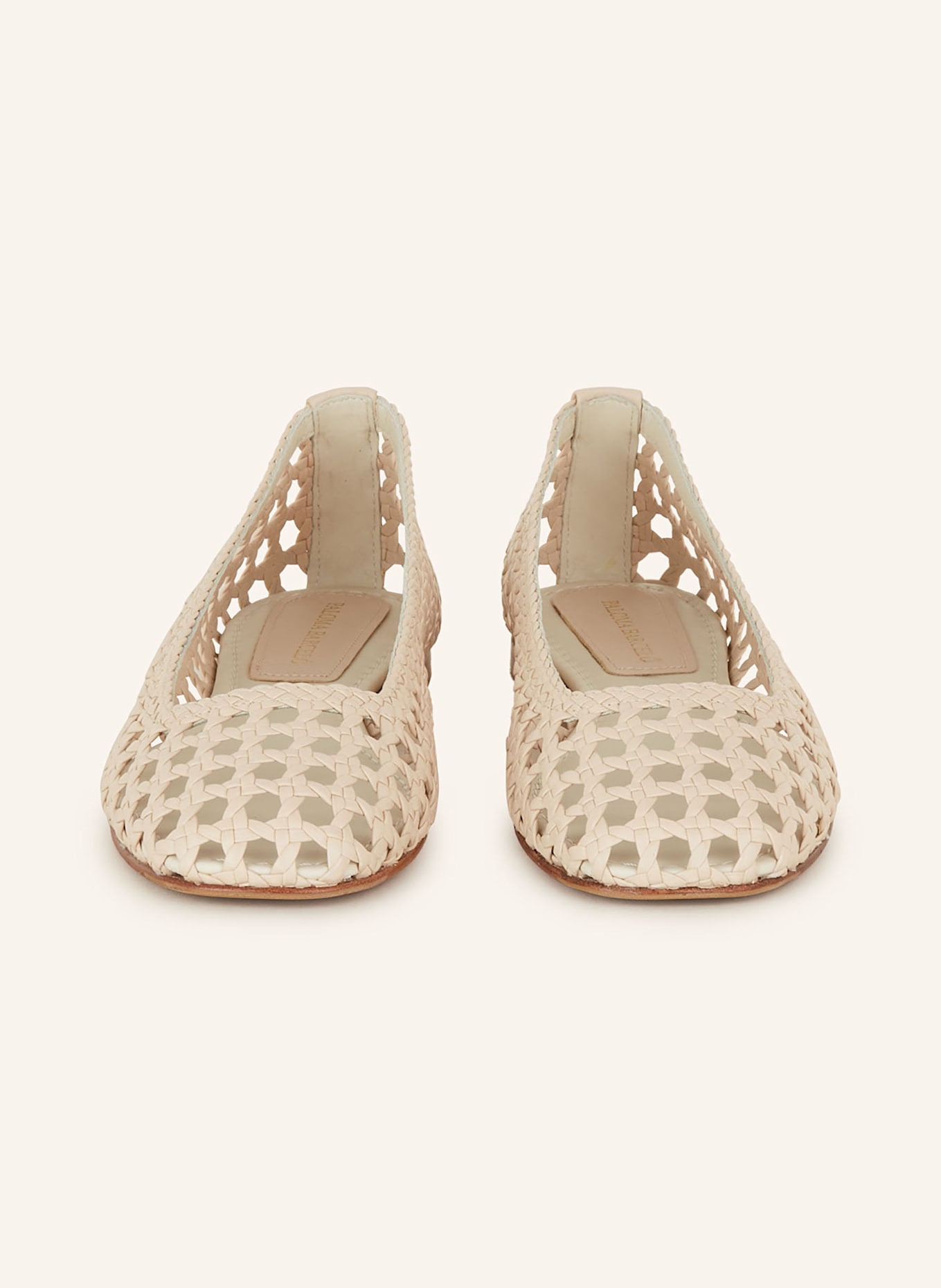 PALOMA BARCELÓ Ballet flats SHELL: CREAM