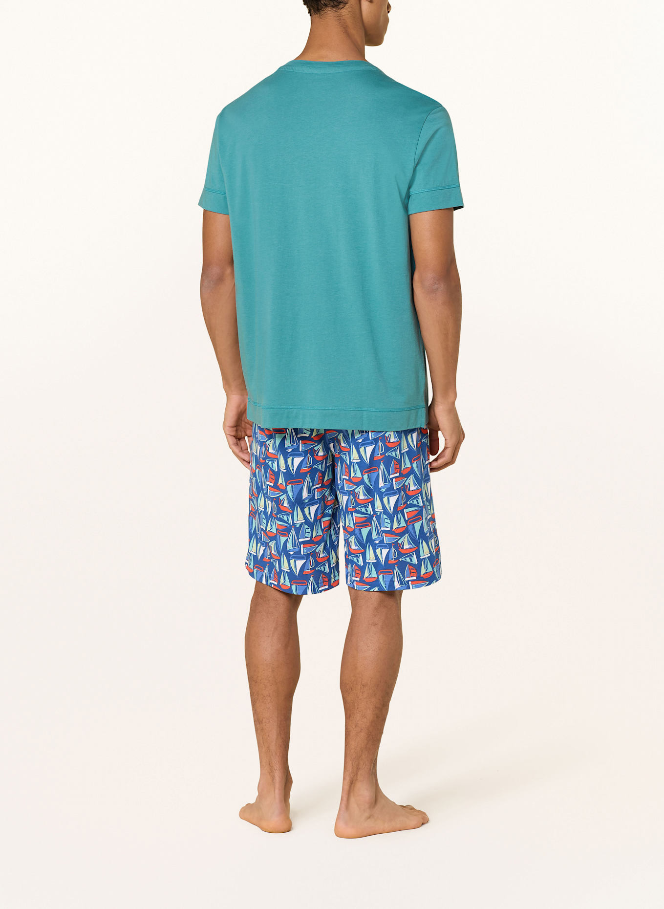 JOCKEY Schlafshirt NIGHT & DAY: PETROL