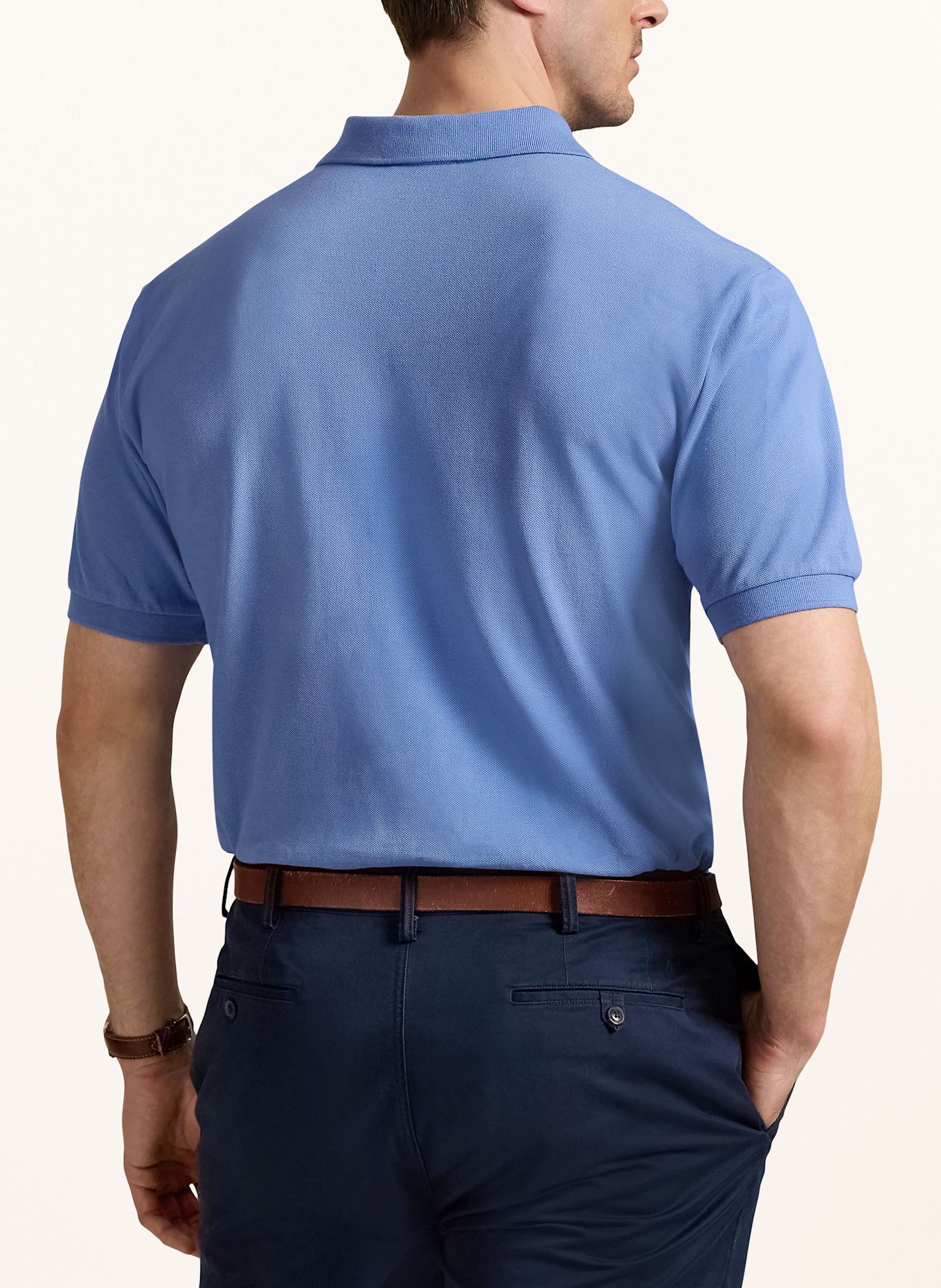 POLO RALPH LAUREN Big & Tall Piqué-Poloshirt: HELLBLAU