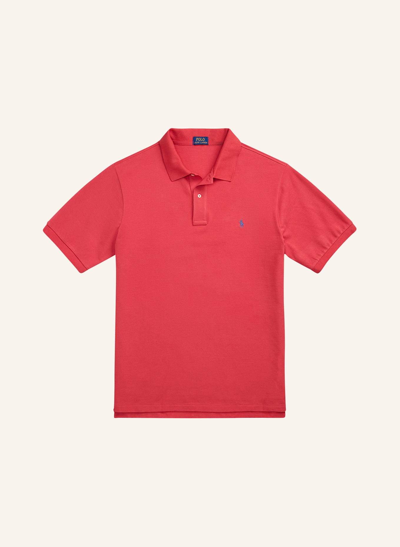 POLO RALPH LAUREN Big & Tall Piqué-Poloshirt: ROT