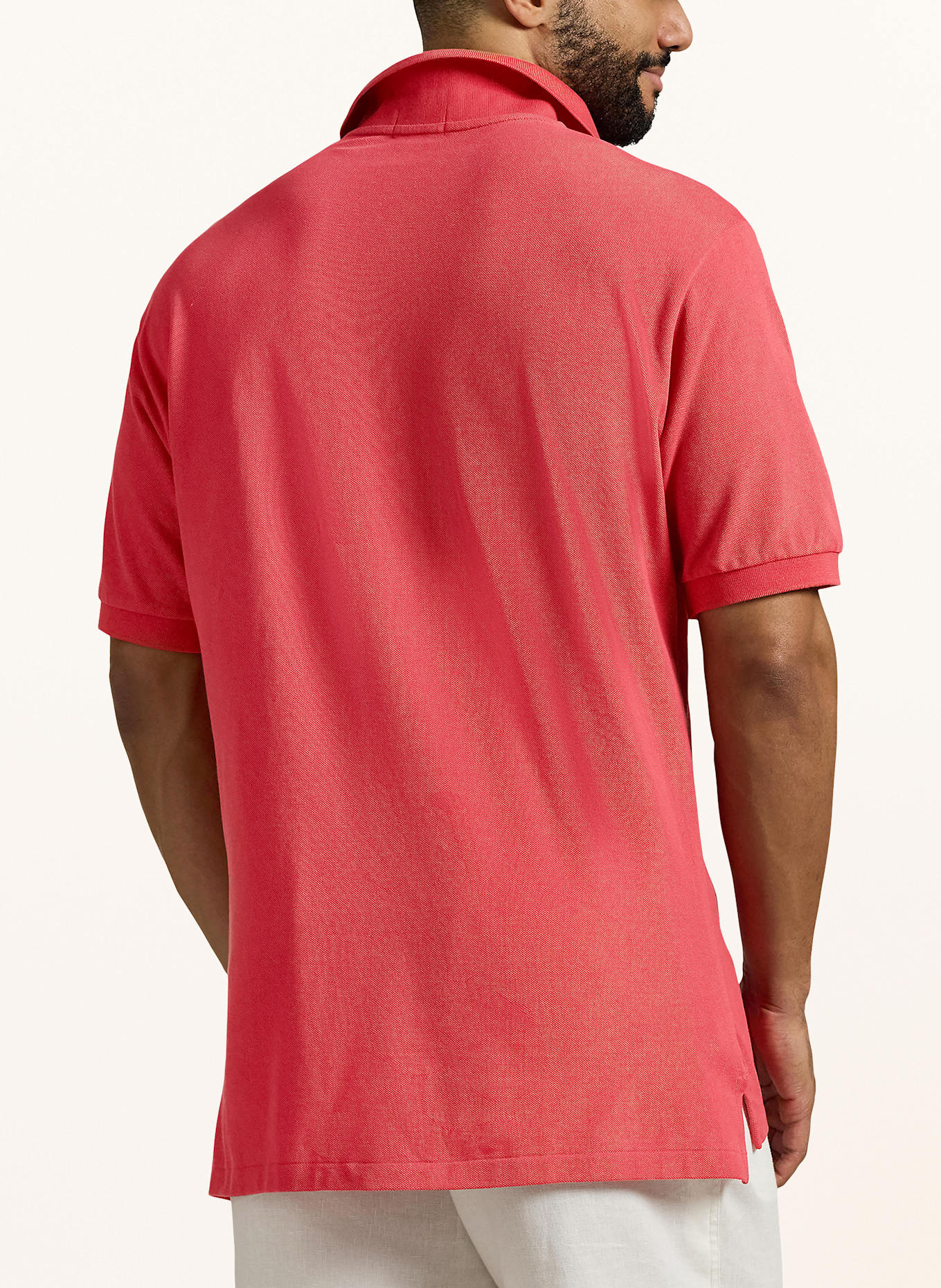 POLO RALPH LAUREN Big & Tall Piqué-Poloshirt: ROT