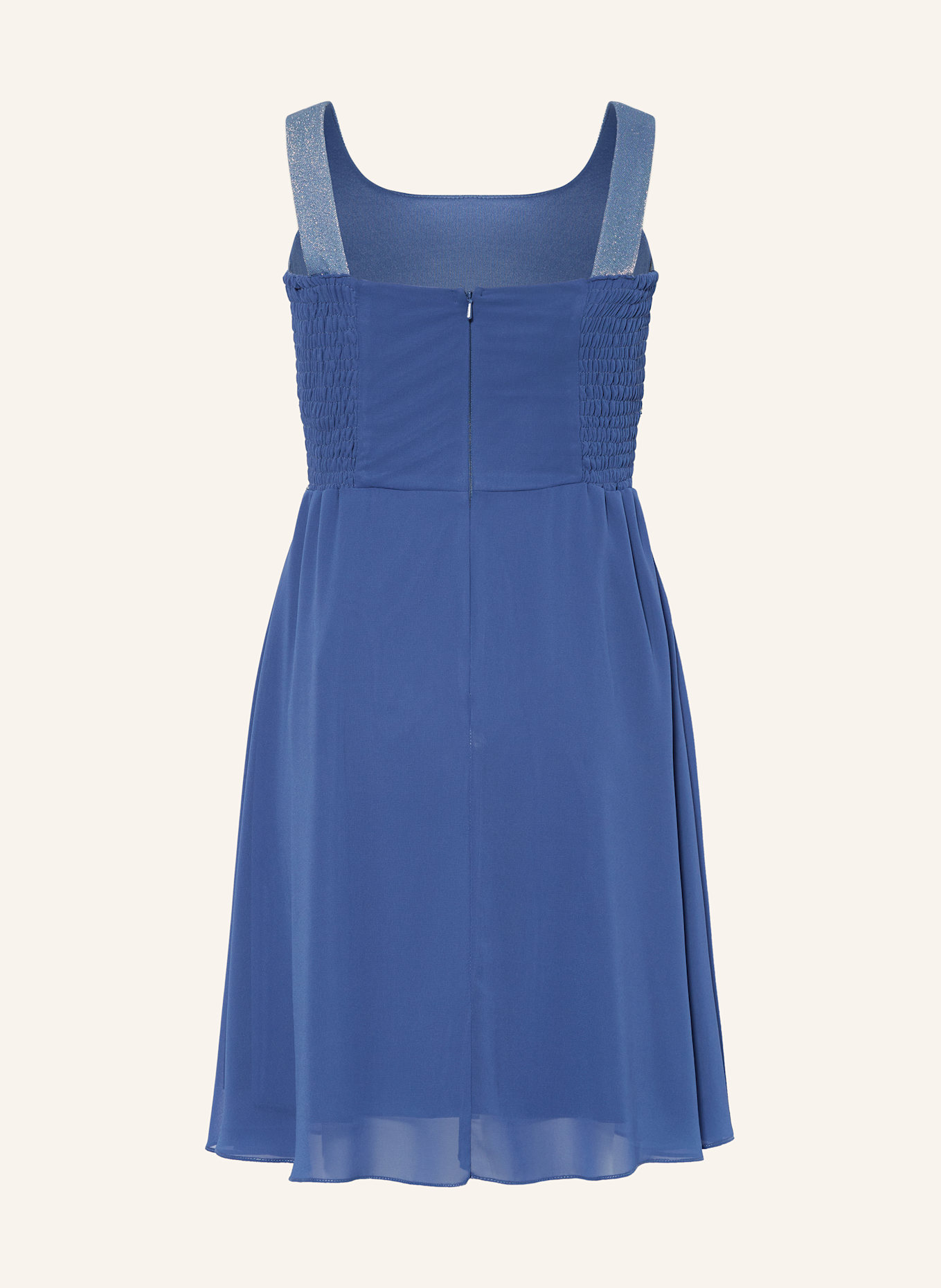 G.O.L. FINEST COLLECTION Kleid mit Glitzergarn und Cut-outs: BLAU