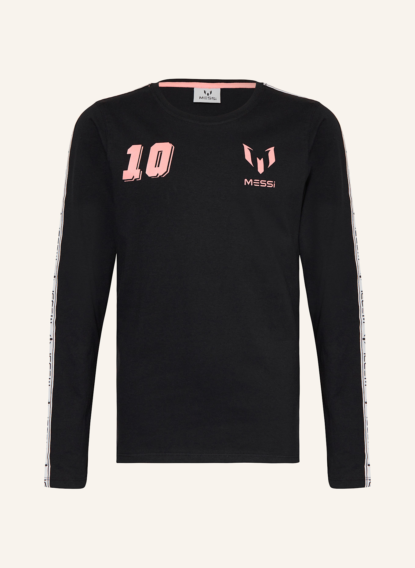 VINGINO Longsleeve NEROL: ZWART / WIT / ROZE