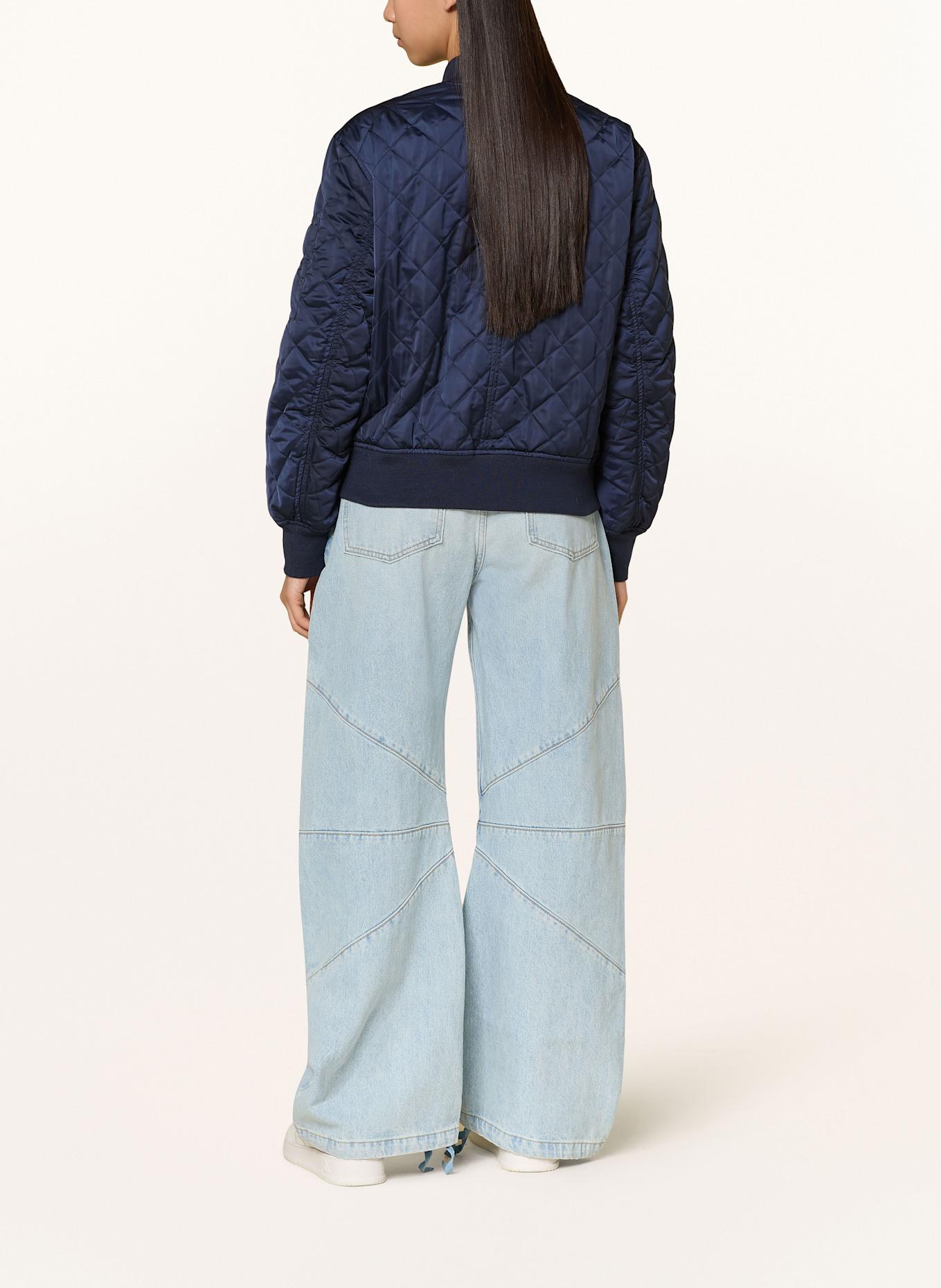 IQ STUDIO Blouson DIAMOND: DUNKELBLAU