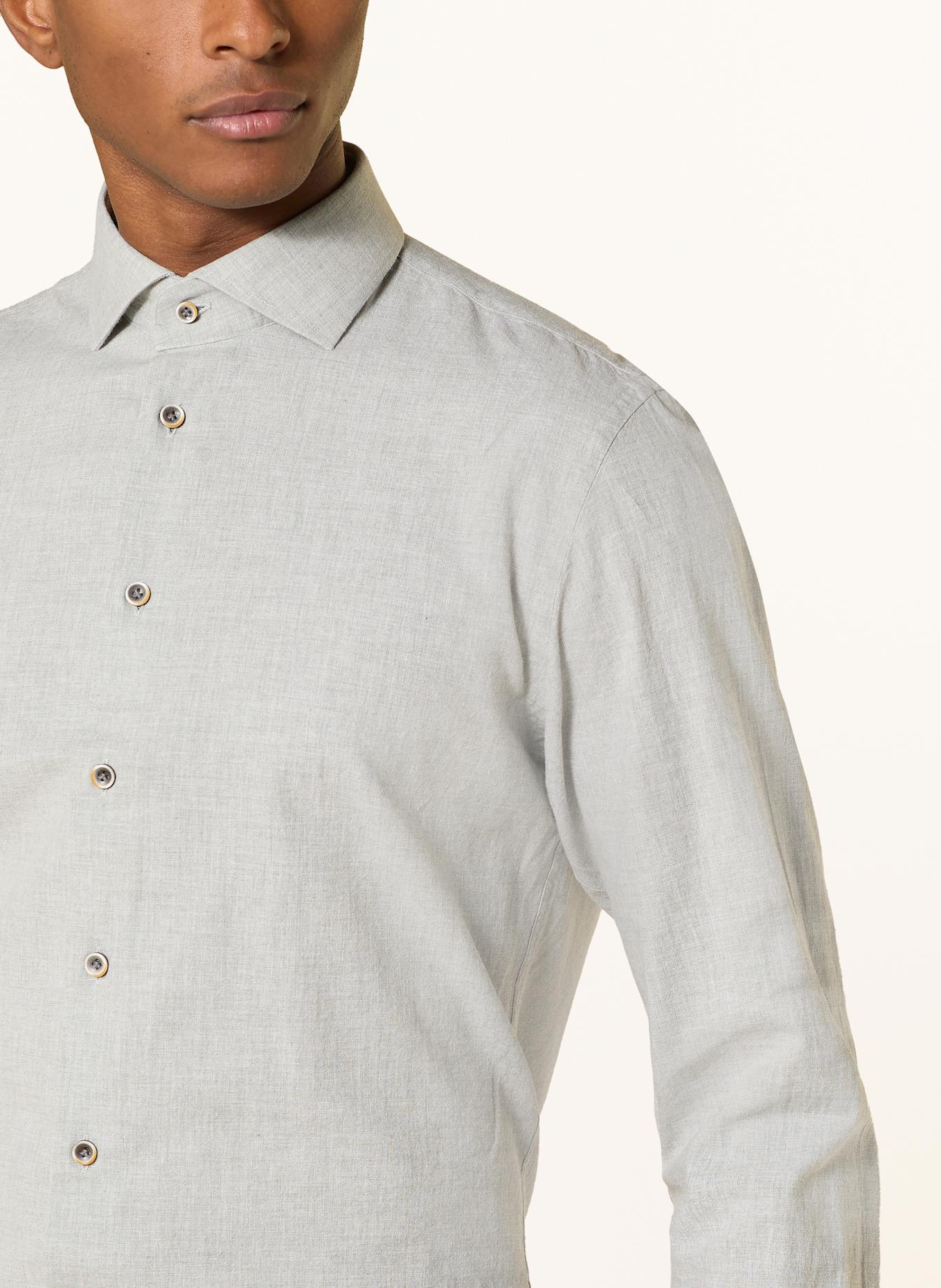 PROFUOMO Shirt slim fit: LIGHT GREEN