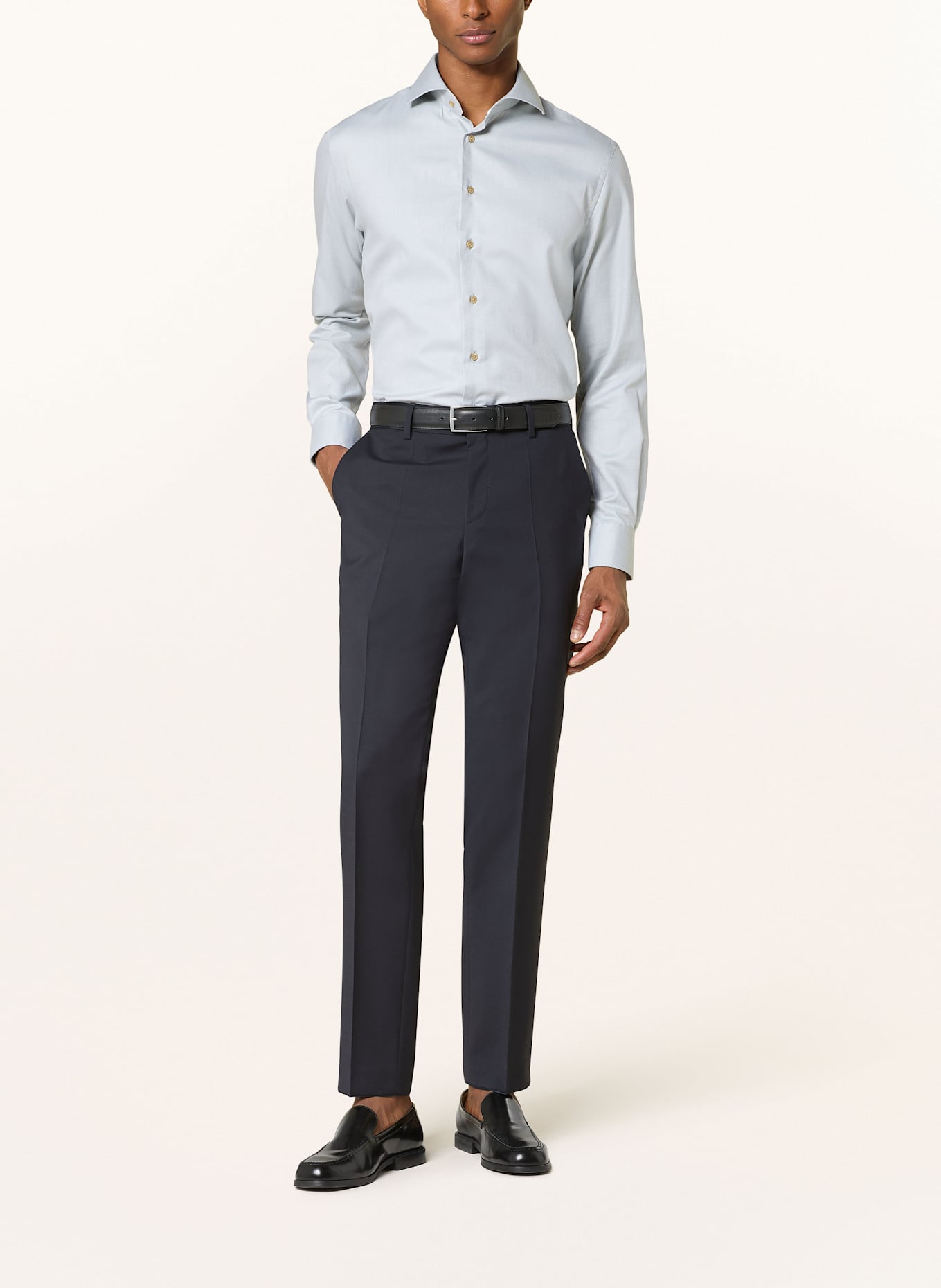 PROFUOMO Koszula slim fit: MIĘTOWY