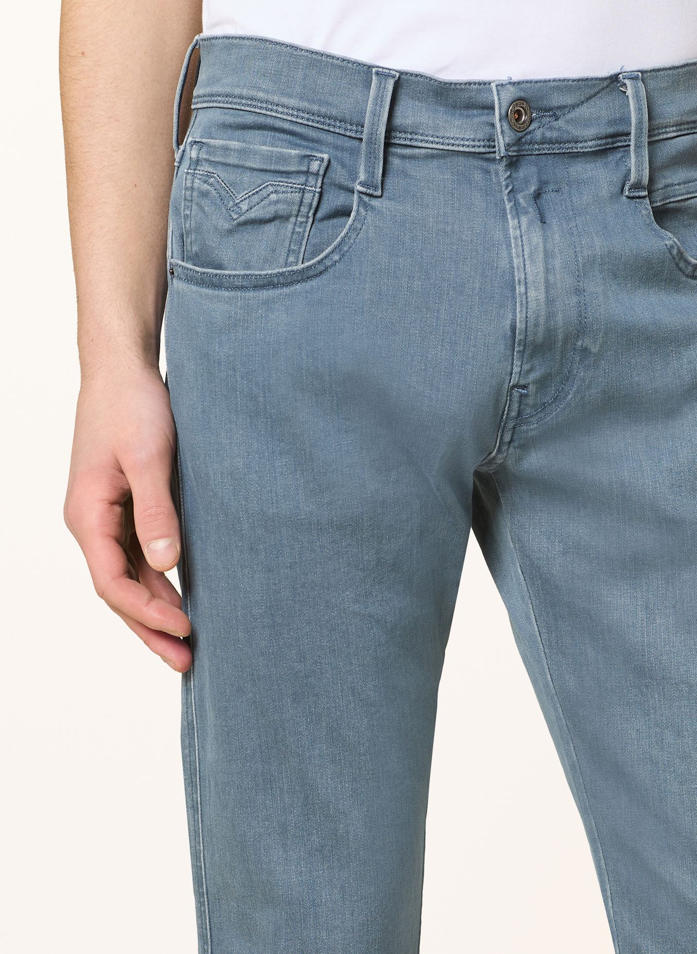 REPLAY Jeans ANBASS slim fit: 096 MEDIUM GREY