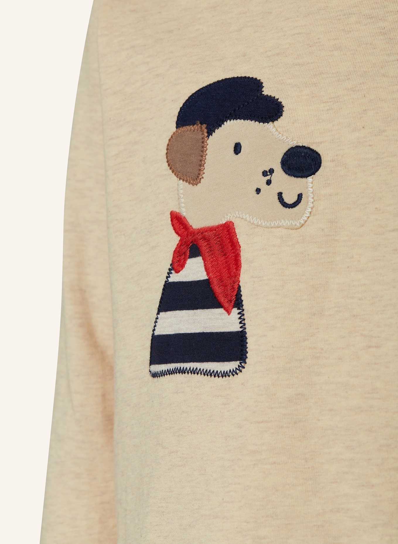 HUST and CLAIRE Longsleeve HCAUGUST: HELLBRAUN