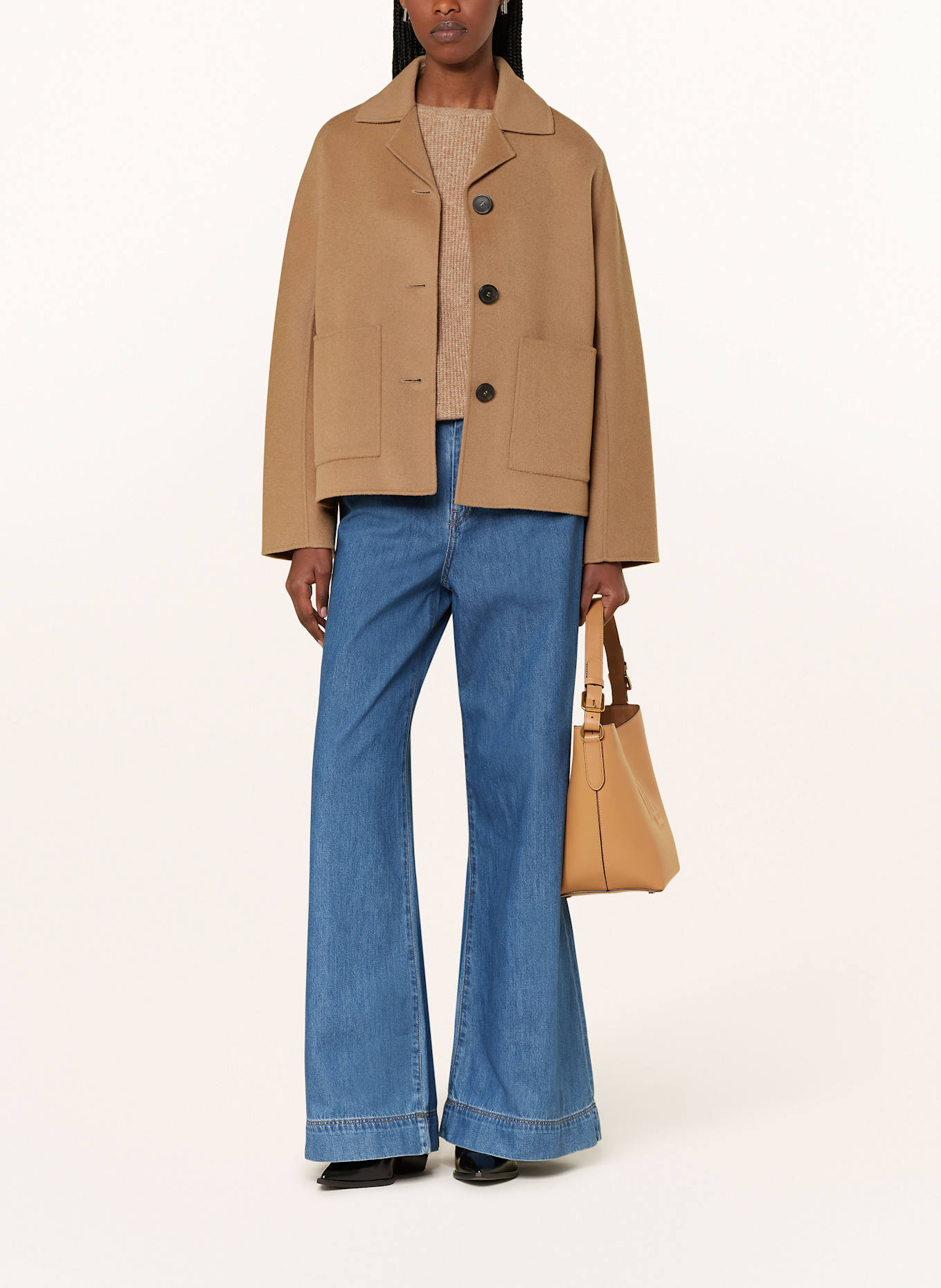 WEEKEND Max Mara Bosmanka SALE: CAMELOWY
