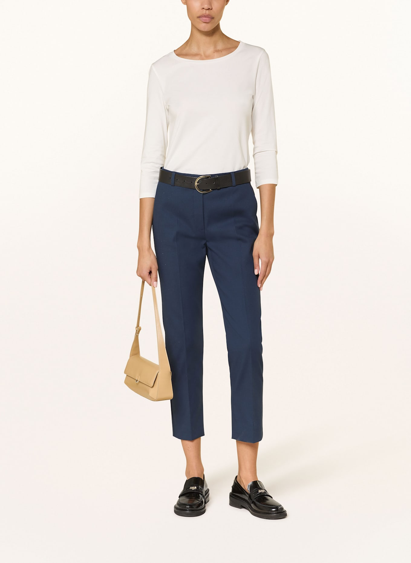WEEKEND Max Mara Shirt MULTIA with 3/4 sleeves: ECRU