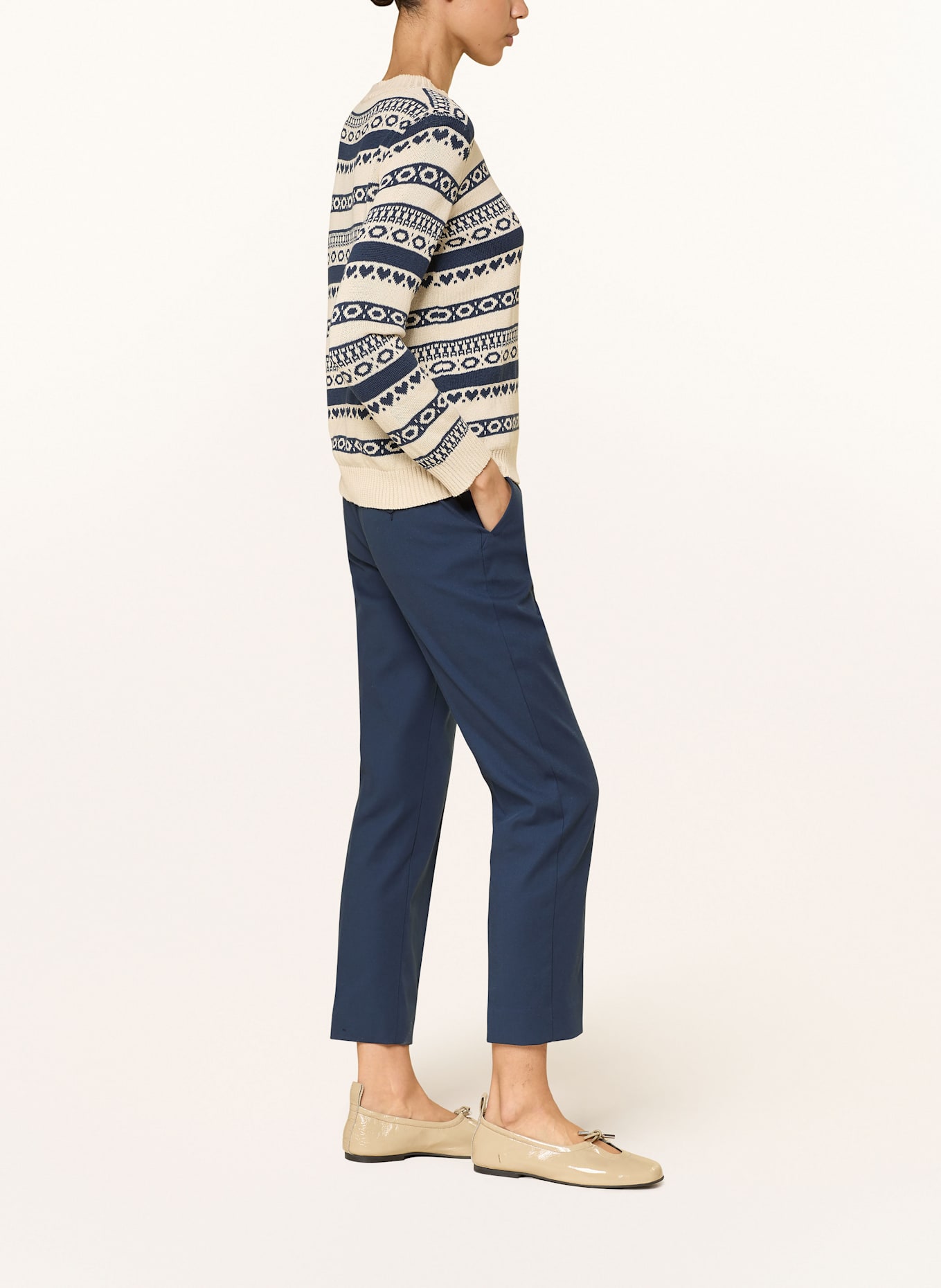 WEEKEND Max Mara Hose VITE: DUNKELBLAU