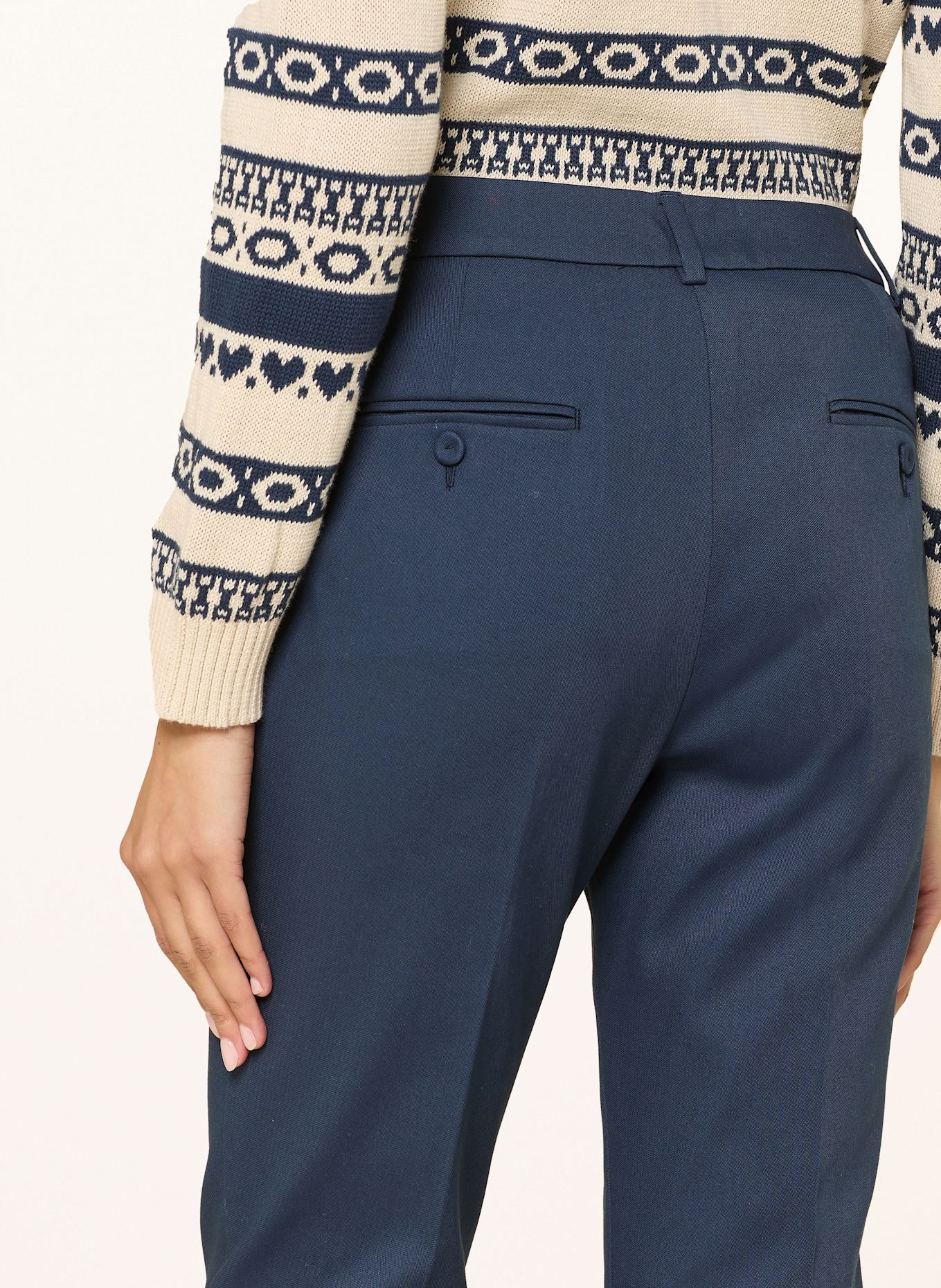 WEEKEND Max Mara Hose VITE: DUNKELBLAU