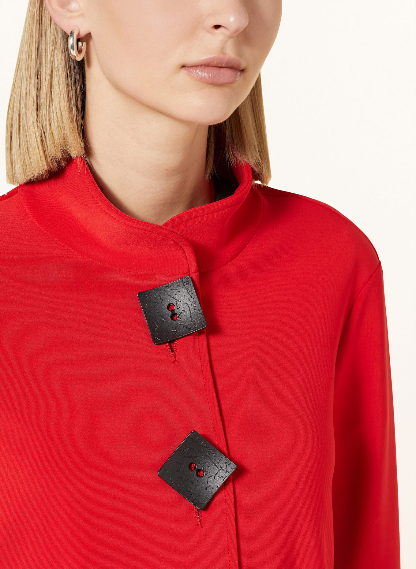 Joseph Ribkoff Jerseyjacke mit 3/4-Arm: ROT