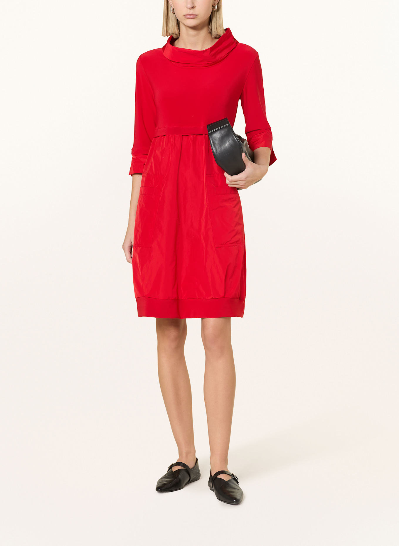 Joseph Ribkoff Kleid mit 3/4-Arm: ROT