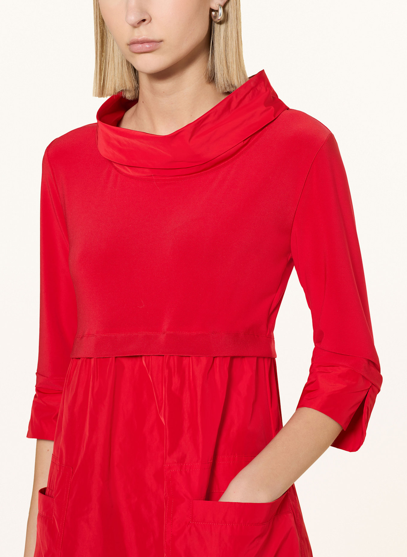 Joseph Ribkoff Kleid mit 3/4-Arm: ROT
