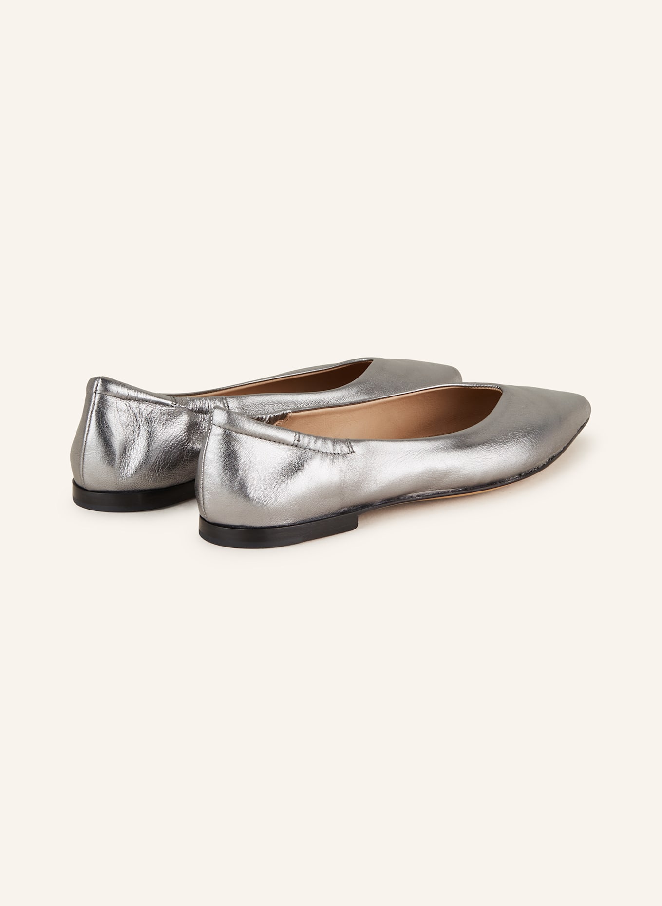 POMME D'OR Ballerinas INGRID: SILBER