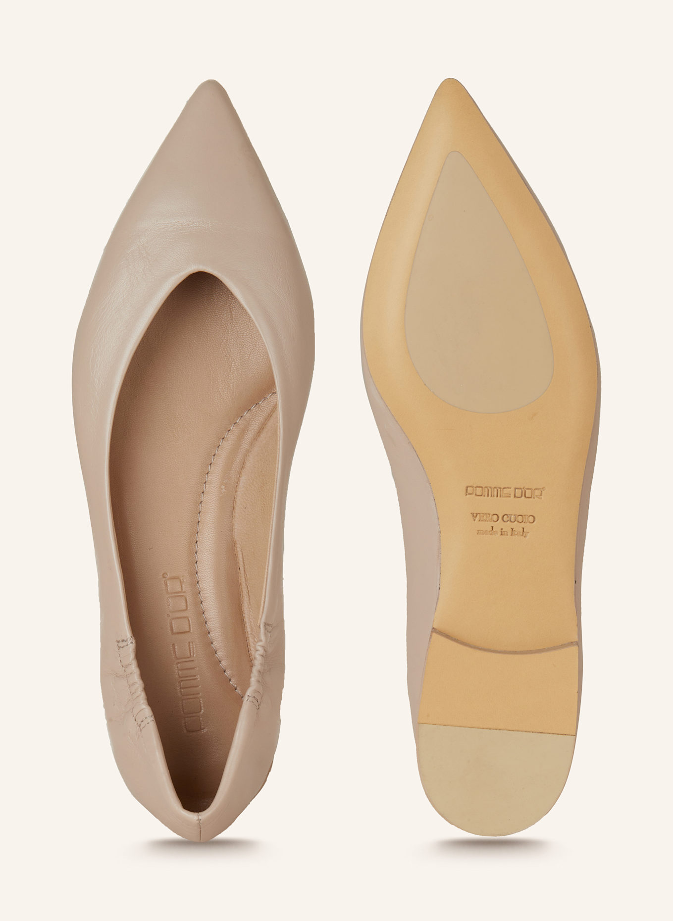 POMME D'OR Ballerinas INGRID: BEIGE