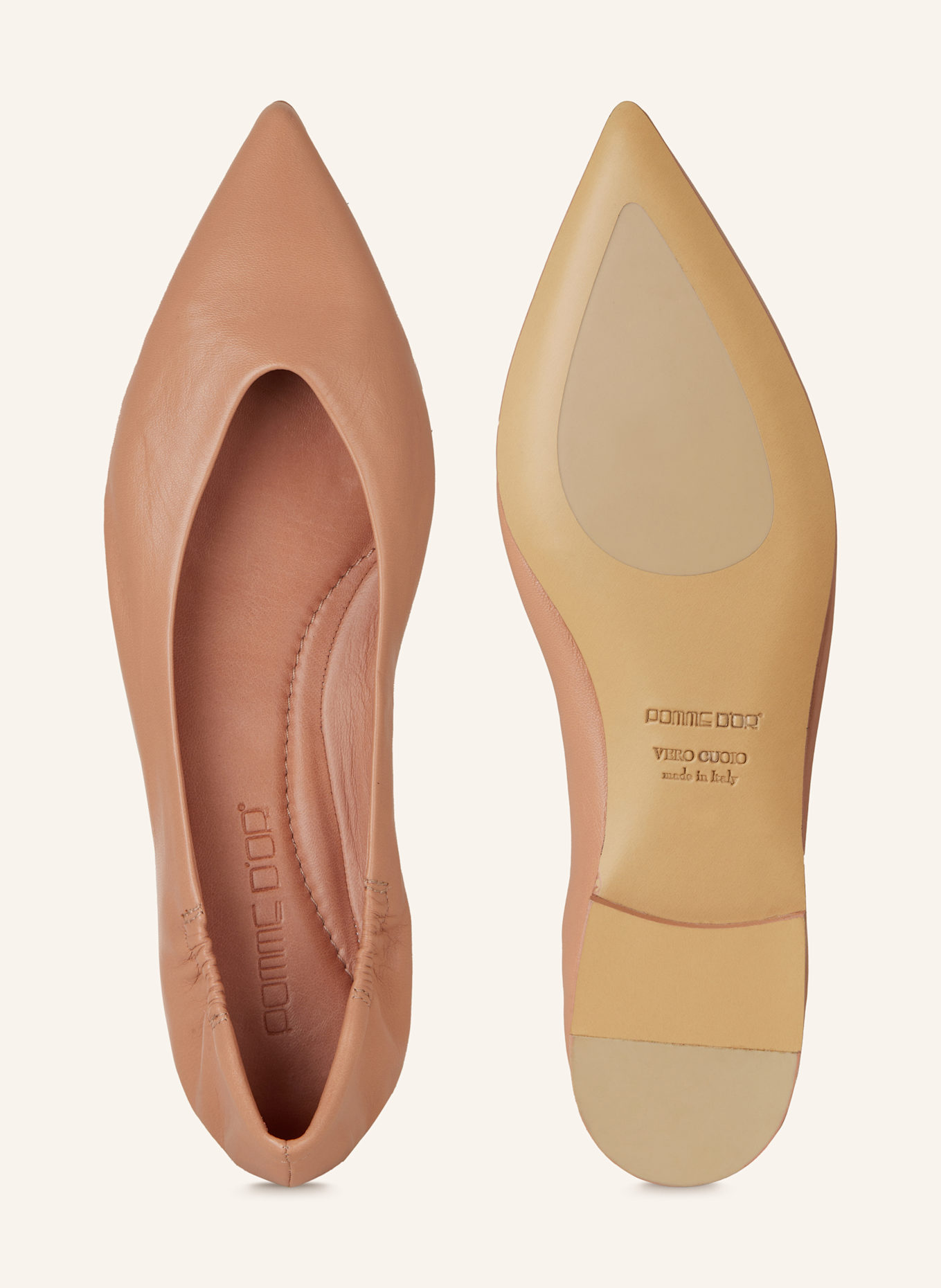 POMME D'OR Ballerinas INGRID: ROSA