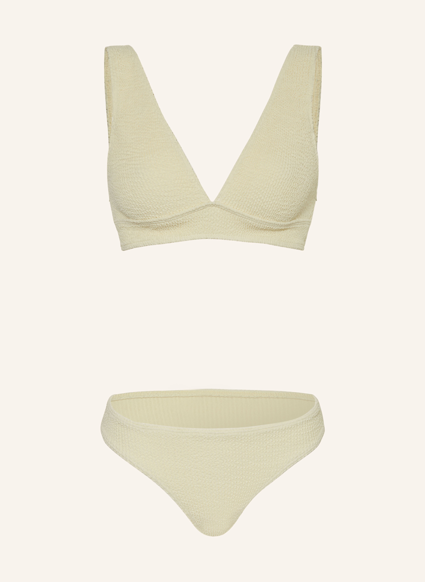 sorbet island Bikini bralette AQUA: ECRU