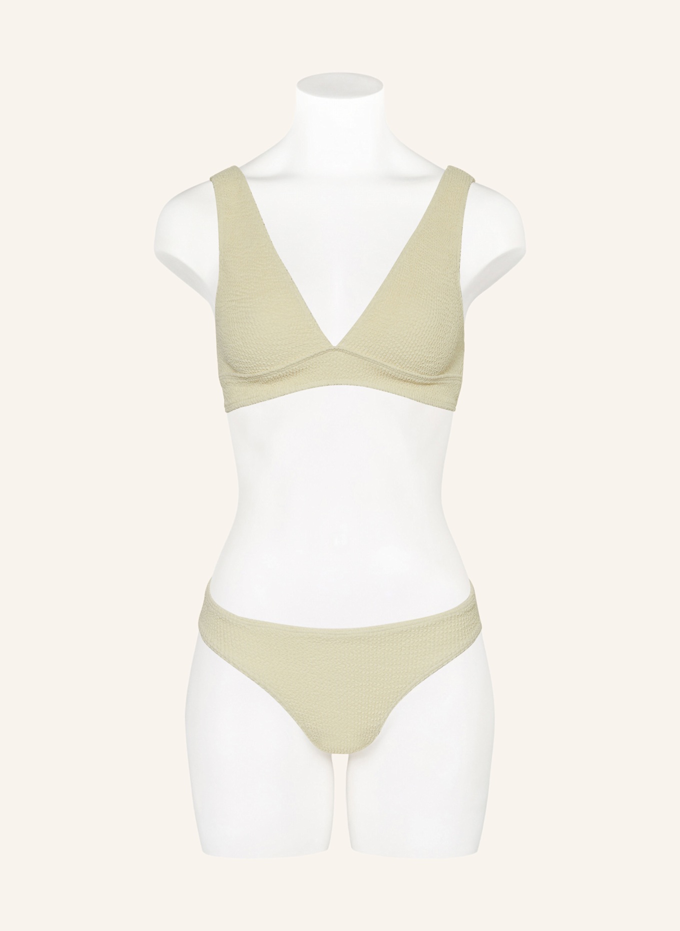 sorbet island Bikini bralette AQUA: ECRU